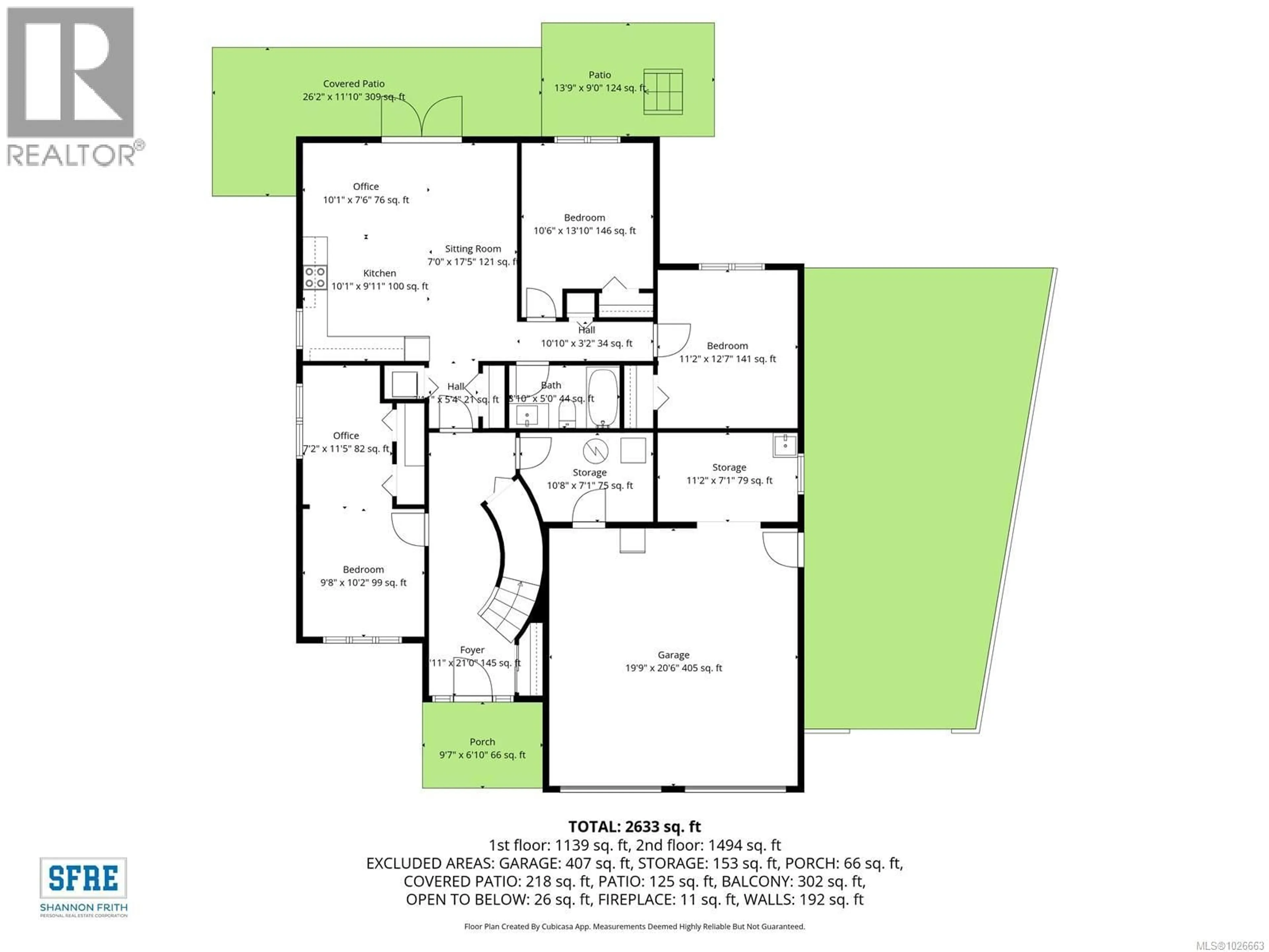 Floor plan for 6441 LASALLE ROAD, Nanaimo British Columbia V9V5S9