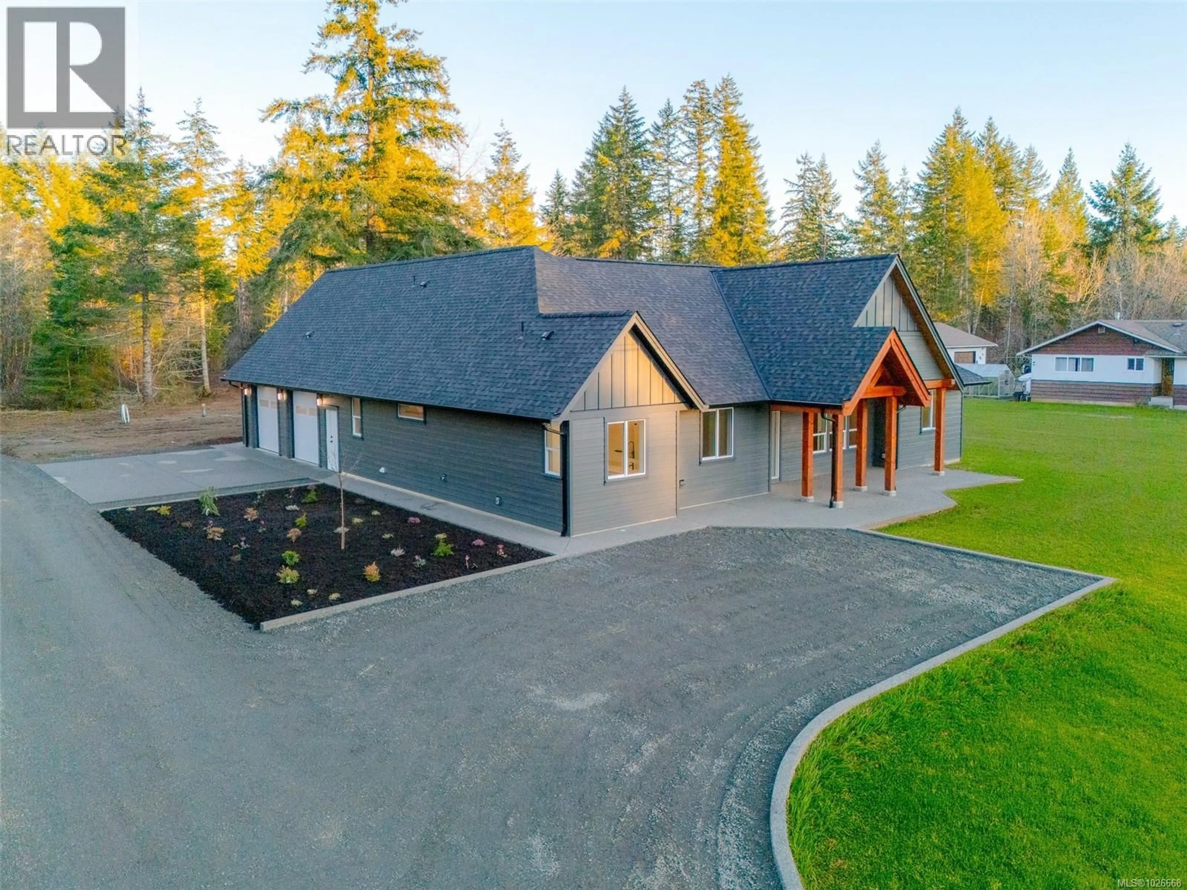 A pic from outside/outdoor area/front of a property/back of a property/a pic from drone, street for 6537 FAYETTE ROAD, Port Alberni British Columbia V9Y8K3