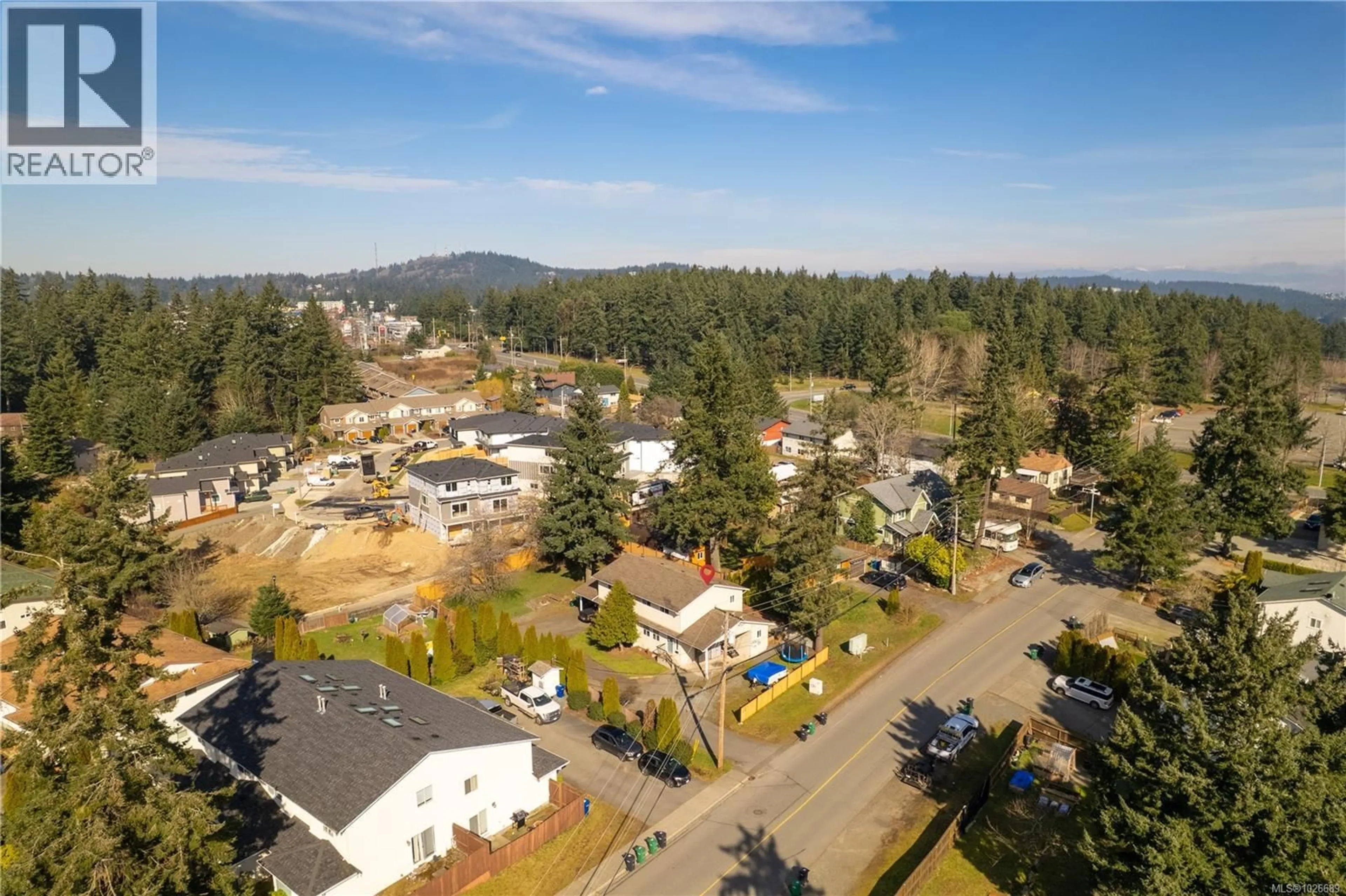 A pic from outside/outdoor area/front of a property/back of a property/a pic from drone, mountain view for 2328 WHITNEY ROAD, Nanaimo British Columbia V9T3S9