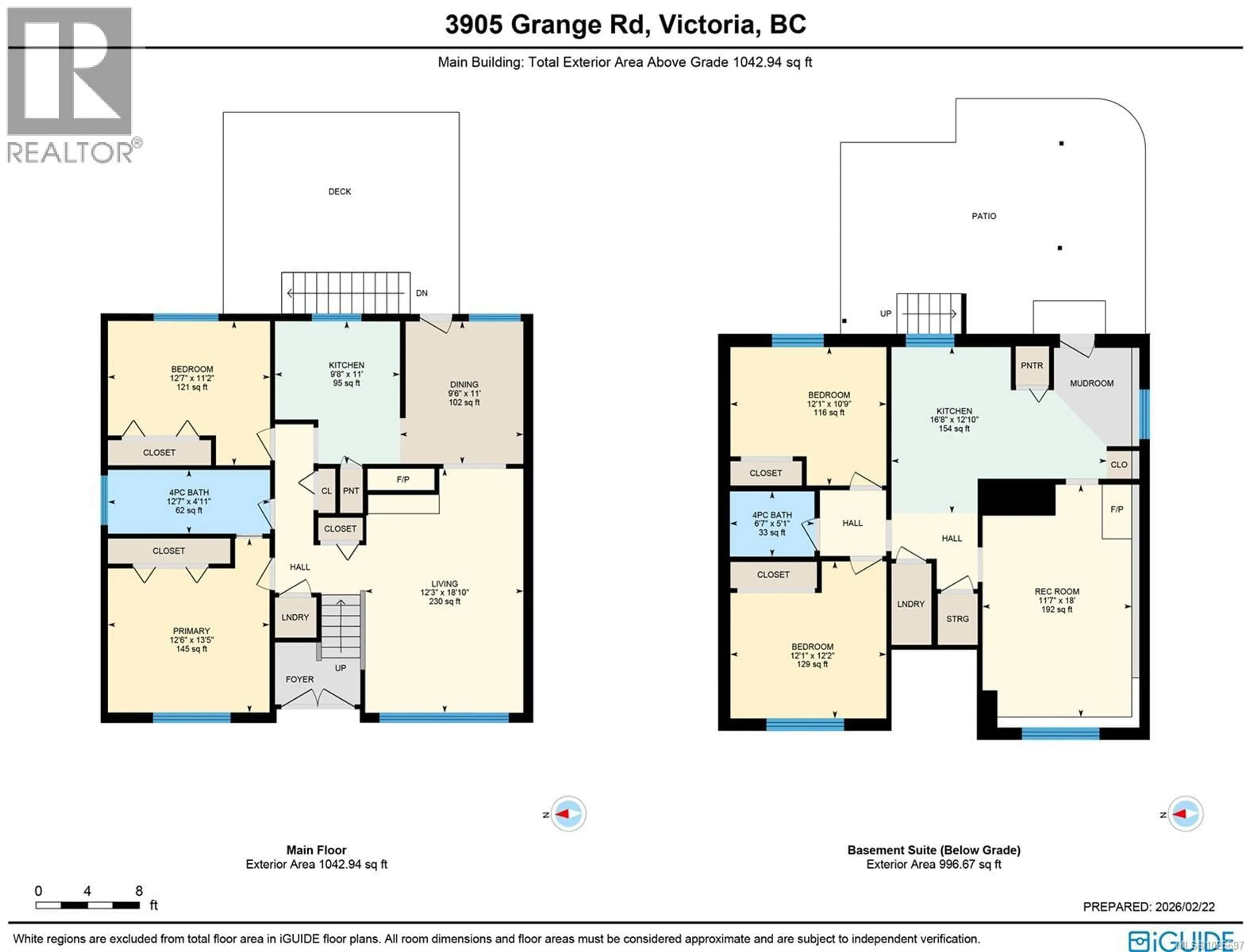 Floor plan for 3905 GRANGE ROAD, Saanich British Columbia V8Z4T6