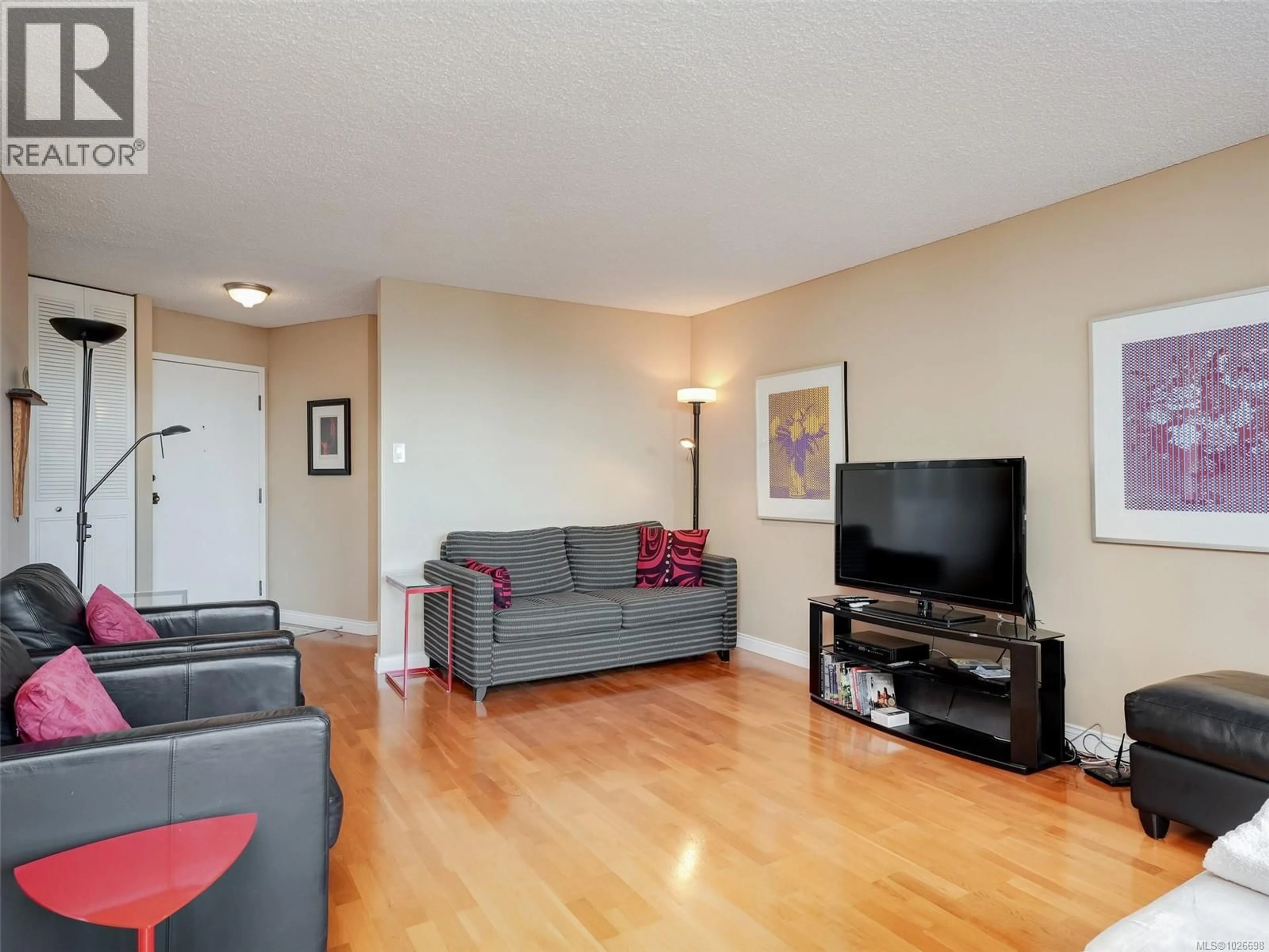 Living room with furniture, unknown for 407 - 225 BELLEVILLE STREET, Victoria British Columbia V8V4T9