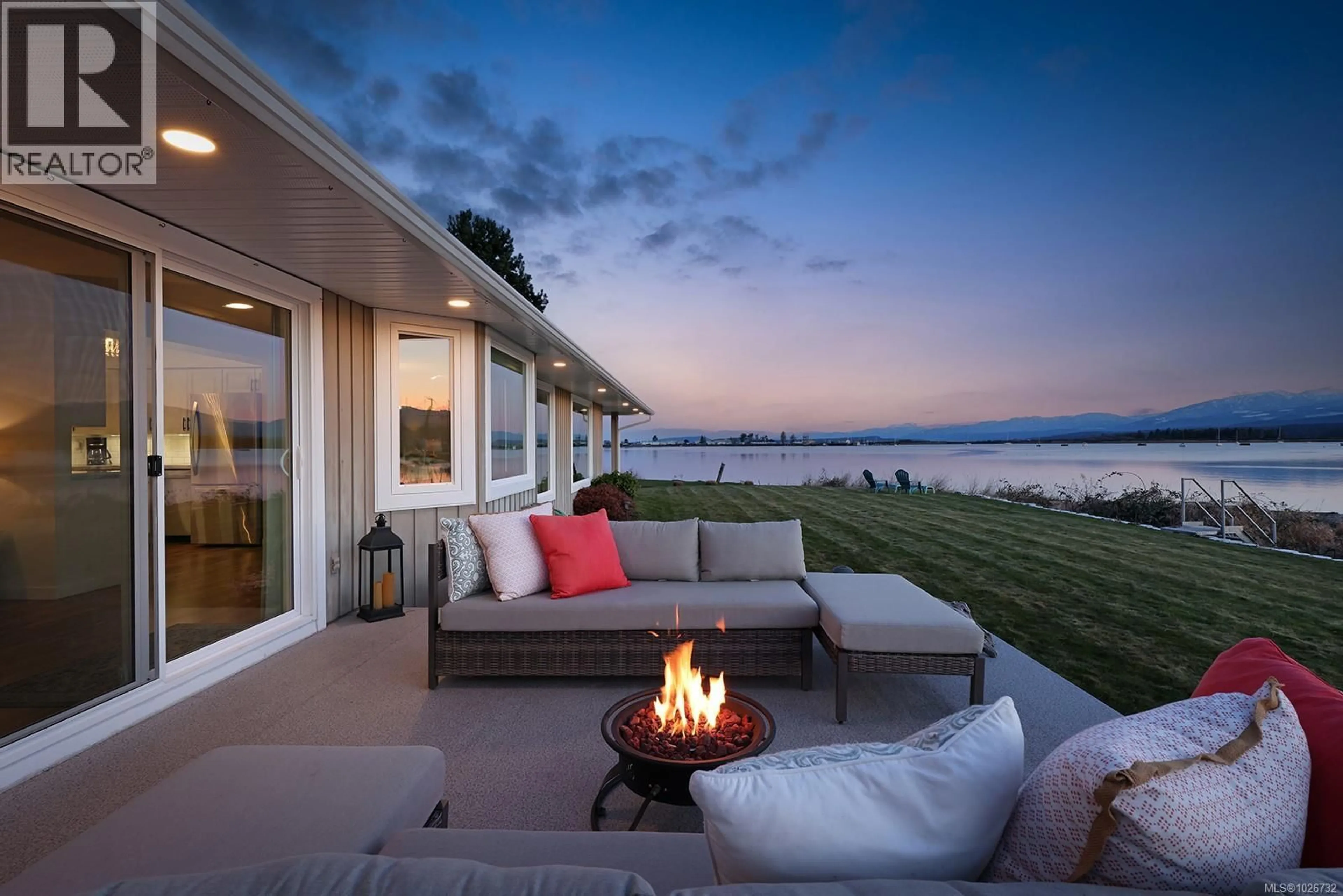 Patio, water/lake/river/ocean view for 65 JANE PLACE, Comox British Columbia V9M3N3