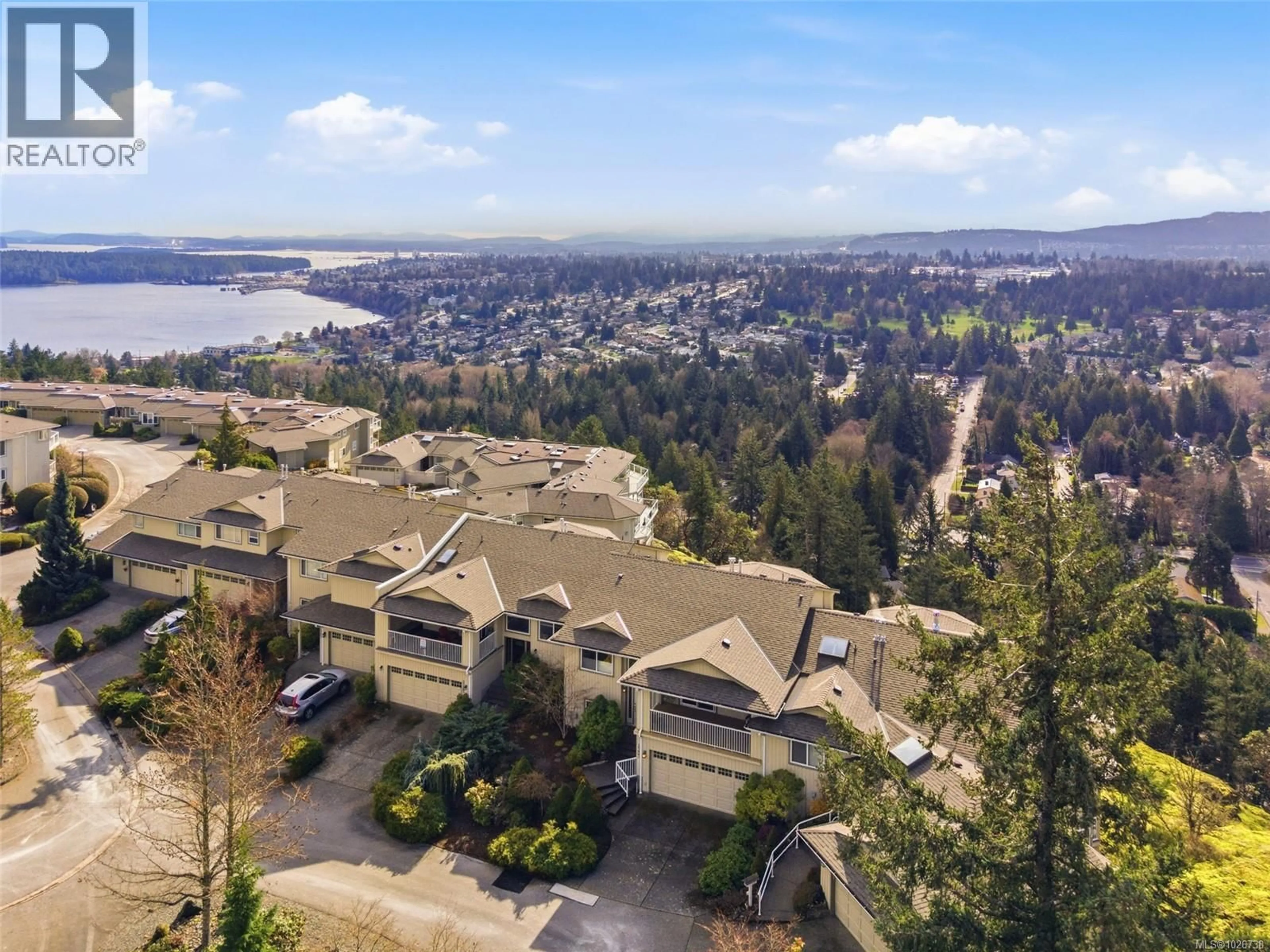 A pic from outside/outdoor area/front of a property/back of a property/a pic from drone, water/lake/river/ocean view for 3397 EDGEWOOD DRIVE, Nanaimo British Columbia V9T5V2