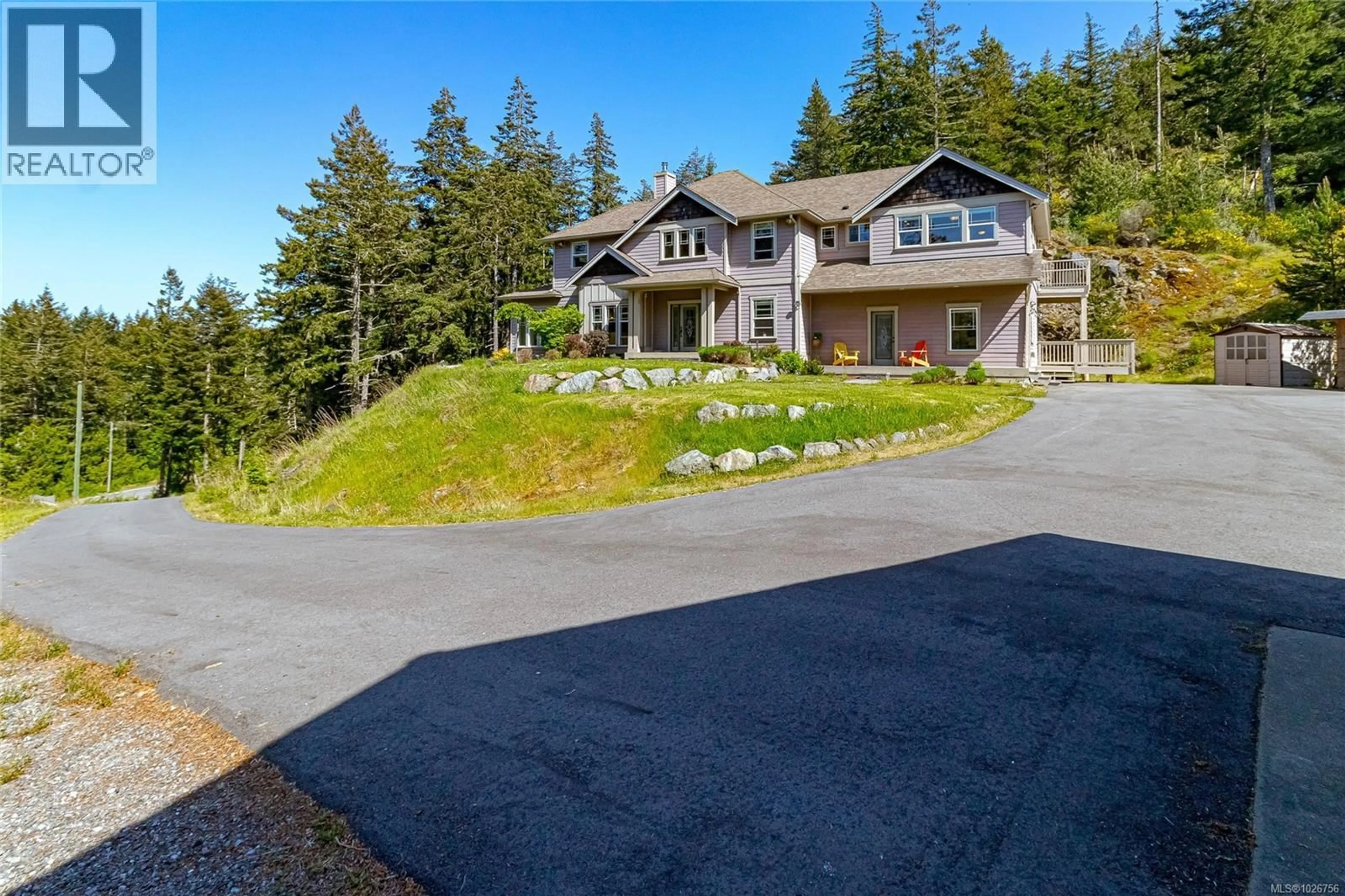 A pic from outside/outdoor area/front of a property/back of a property/a pic from drone, unknown for 5305 LA BONNE ROAD, Metchosin British Columbia V9C0A5