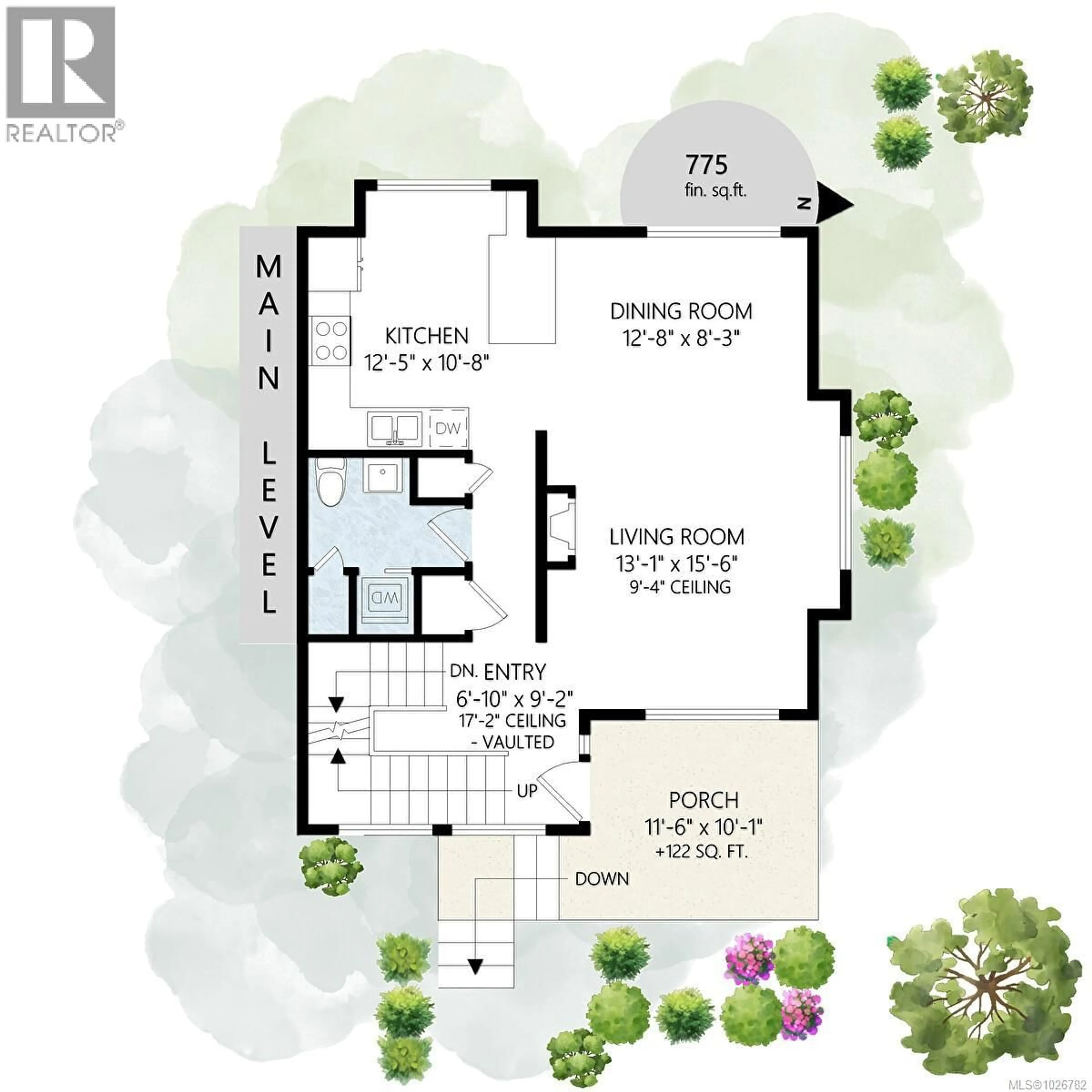Floor plan for 9710 FIFTH STREET, Sidney British Columbia V8V0B3