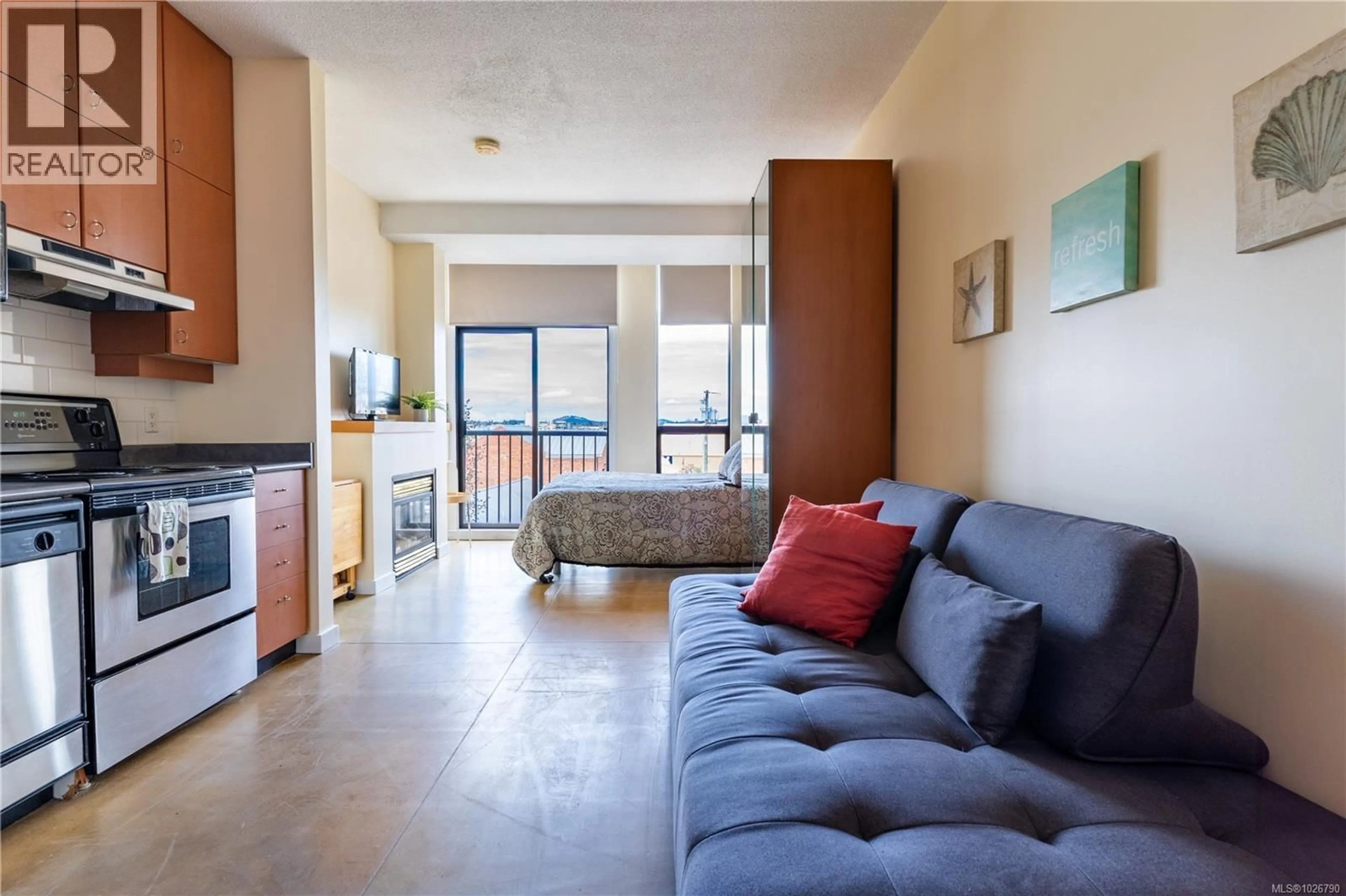 Living room with furniture, unknown for 419 - 409 SWIFT STREET, Victoria British Columbia V8W1S2