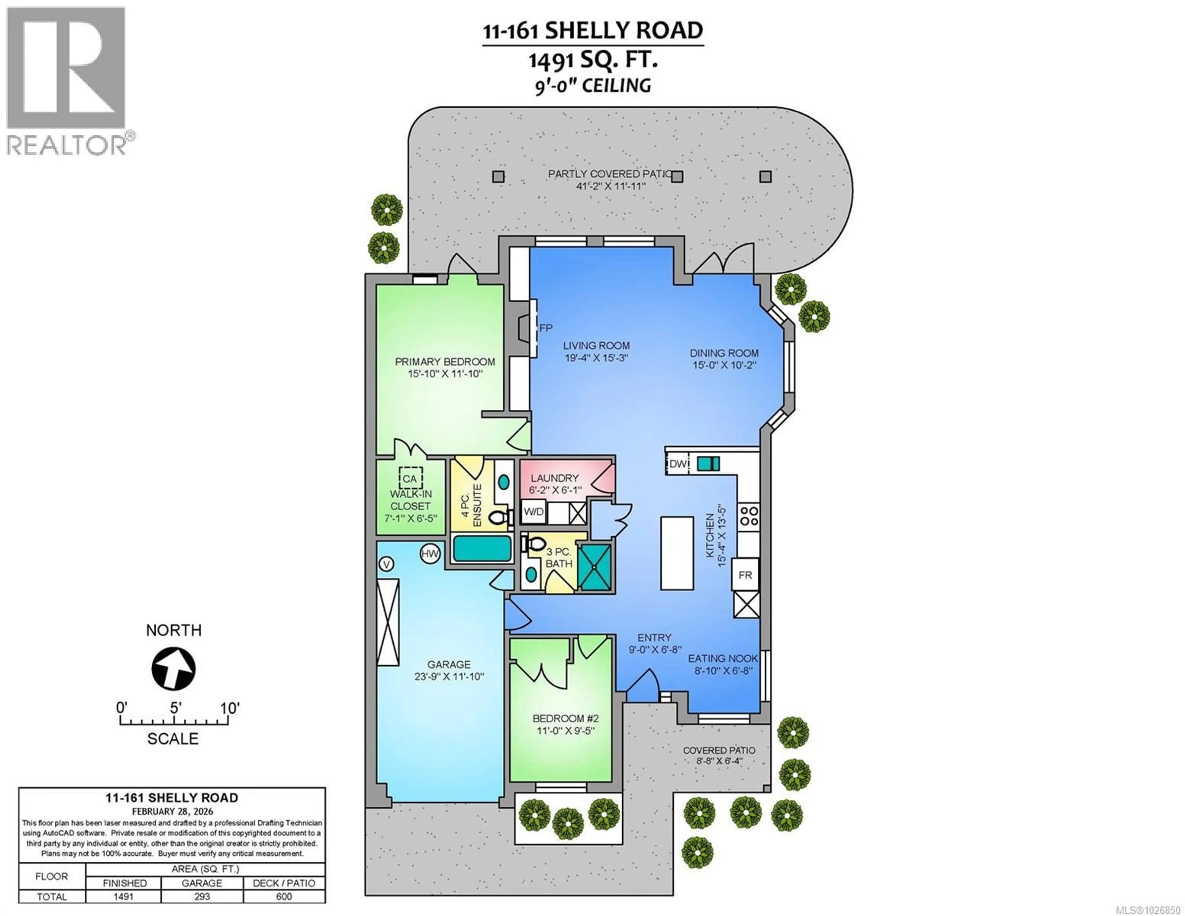 Floor plan for 11 - 161 SHELLY ROAD, Parksville British Columbia V9P2H8