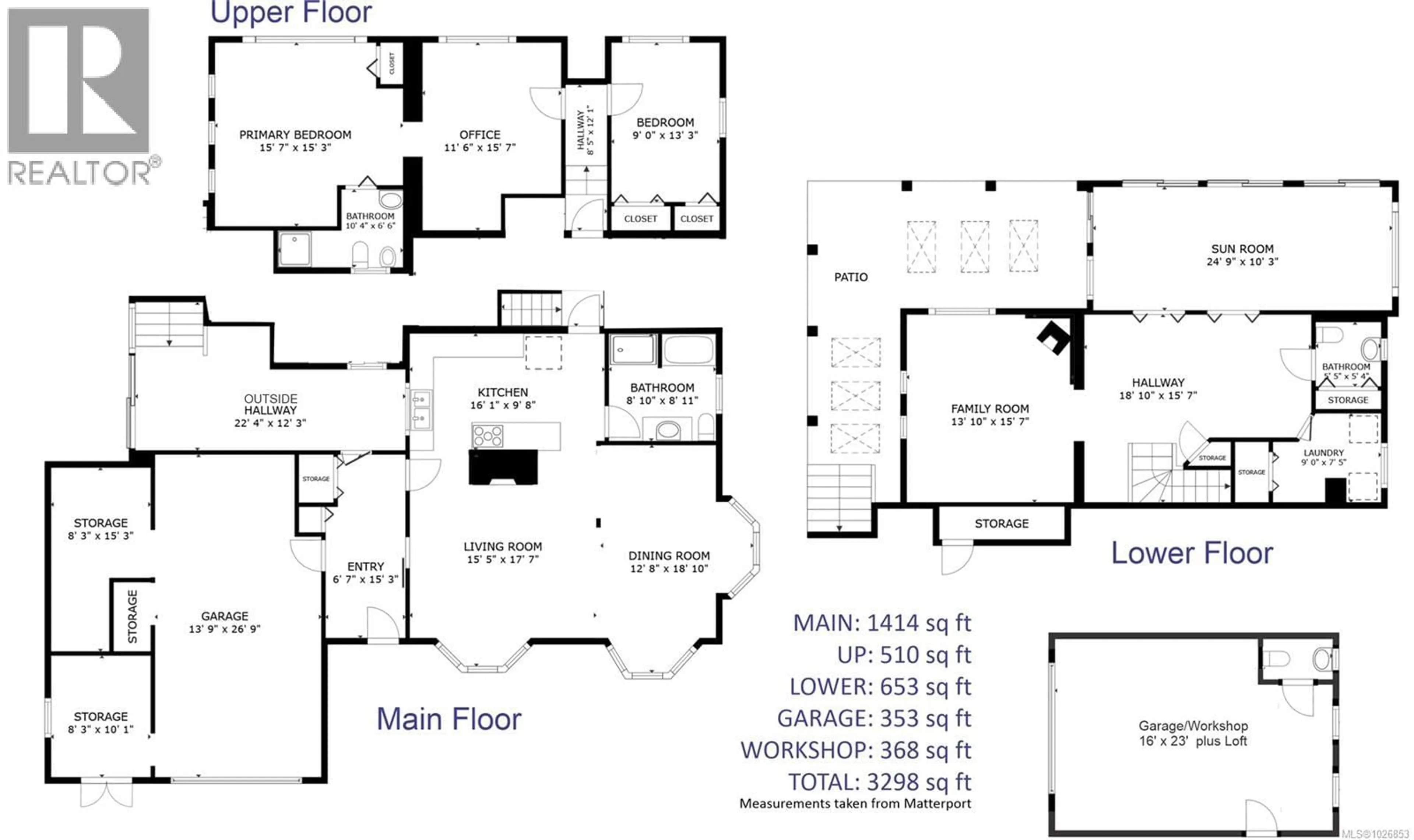 Floor plan for 697 CRESTWOOD ROAD, Gabriola Island British Columbia V0R1X4