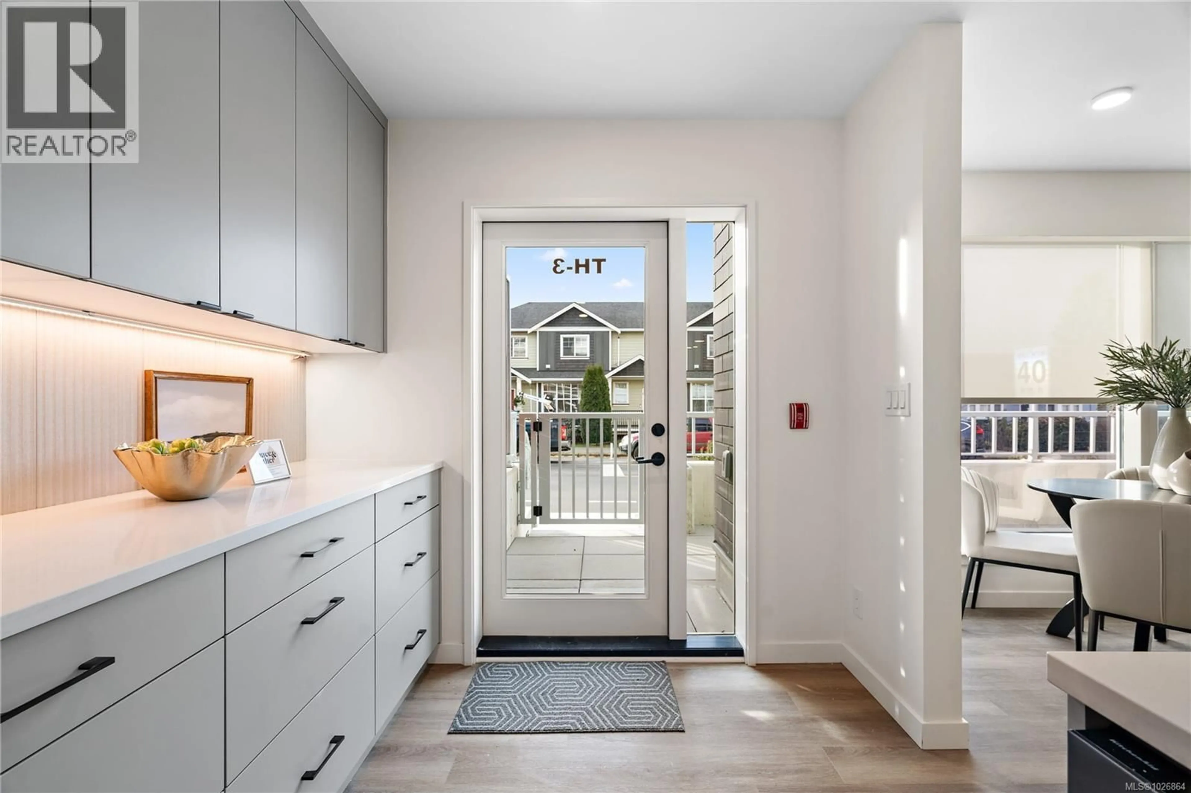 Indoor entryway for TH3 - 1102 ESQUIMALT ROAD, Esquimalt British Columbia V9A0L3