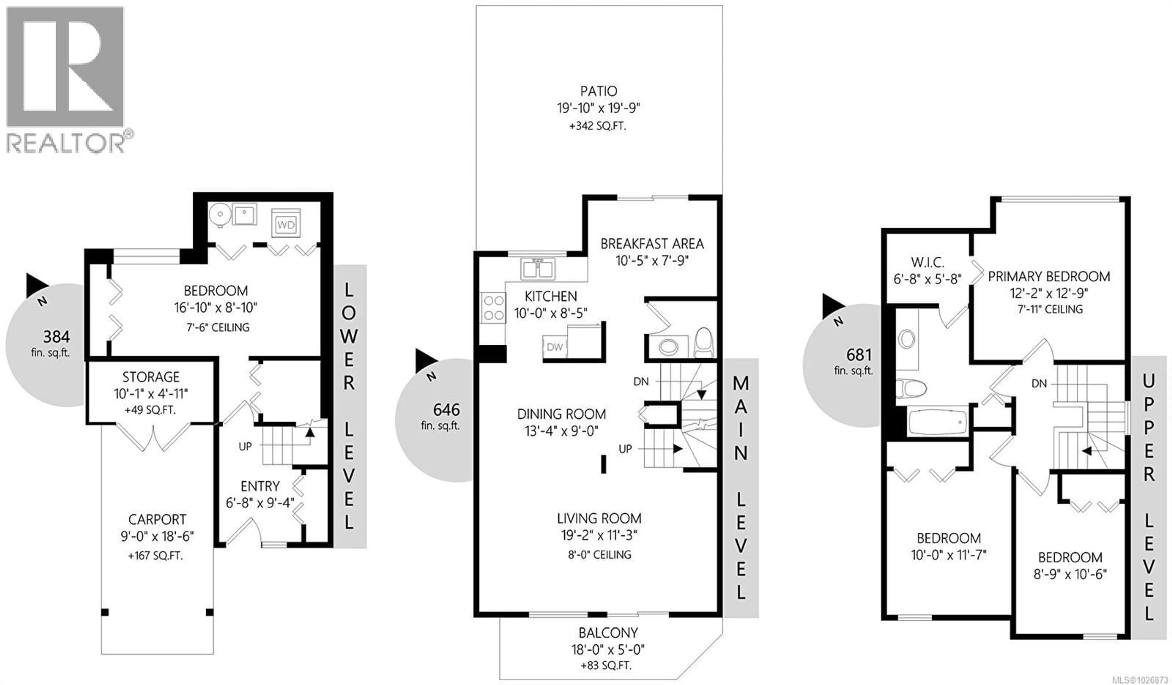 Floor plan for 590 CARNATION PLACE, Saanich British Columbia V8Z6G5