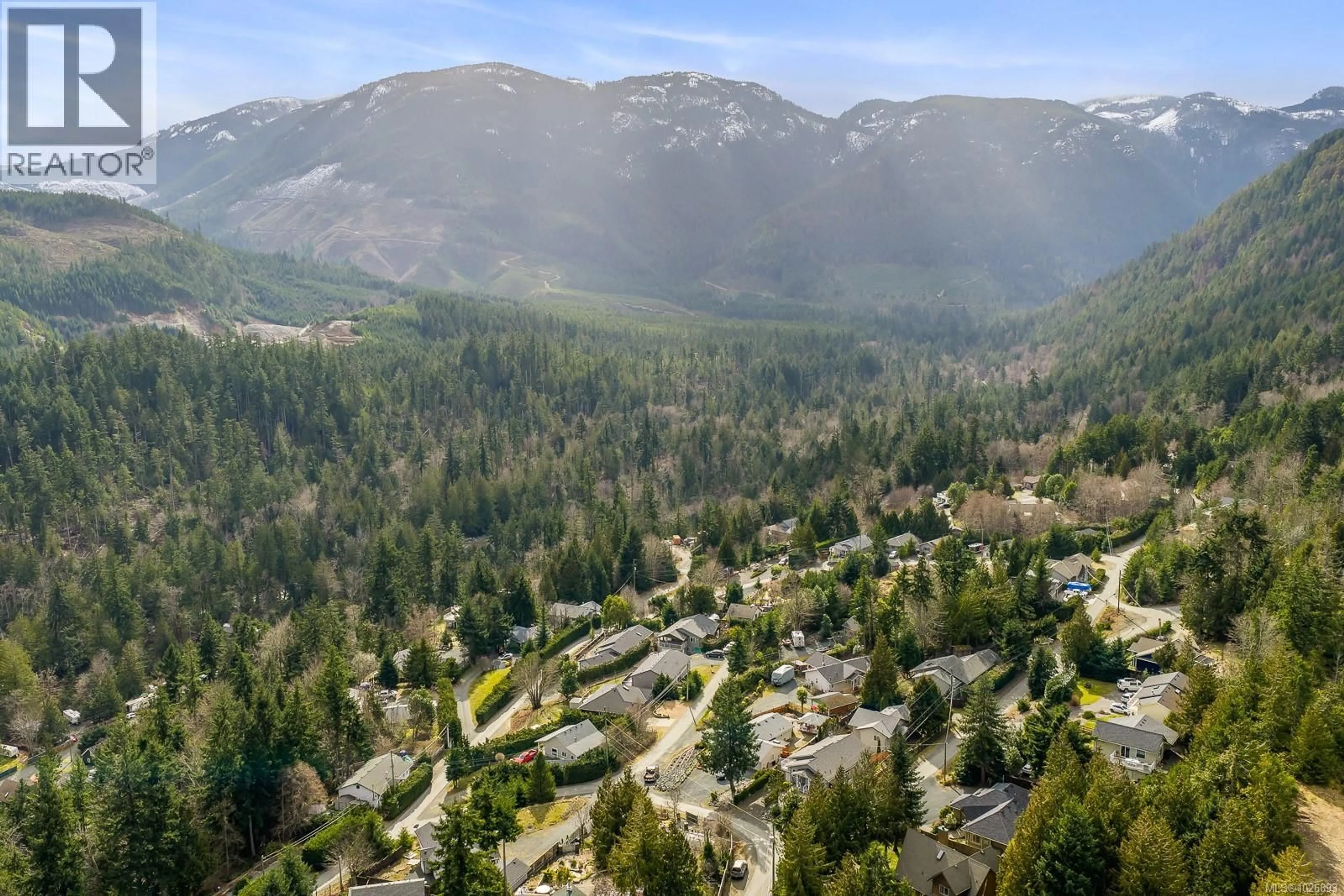 A pic from outside/outdoor area/front of a property/back of a property/a pic from drone, mountain view for 1780 JAY BELL TRAIL, Qualicum Beach British Columbia V9K2S3