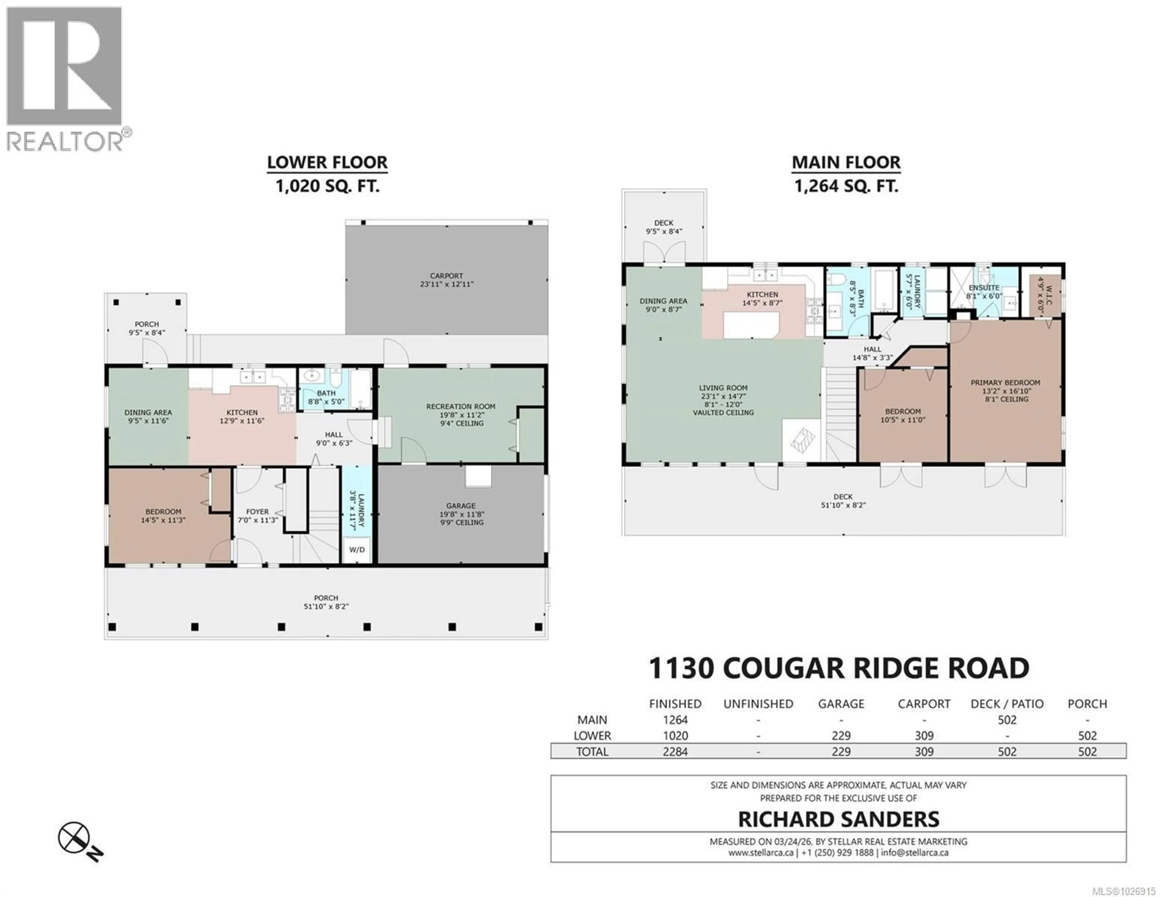 Floor plan for 1130 COUGAR RIDGE ROAD, Shawnigan Lake British Columbia V8H2C2