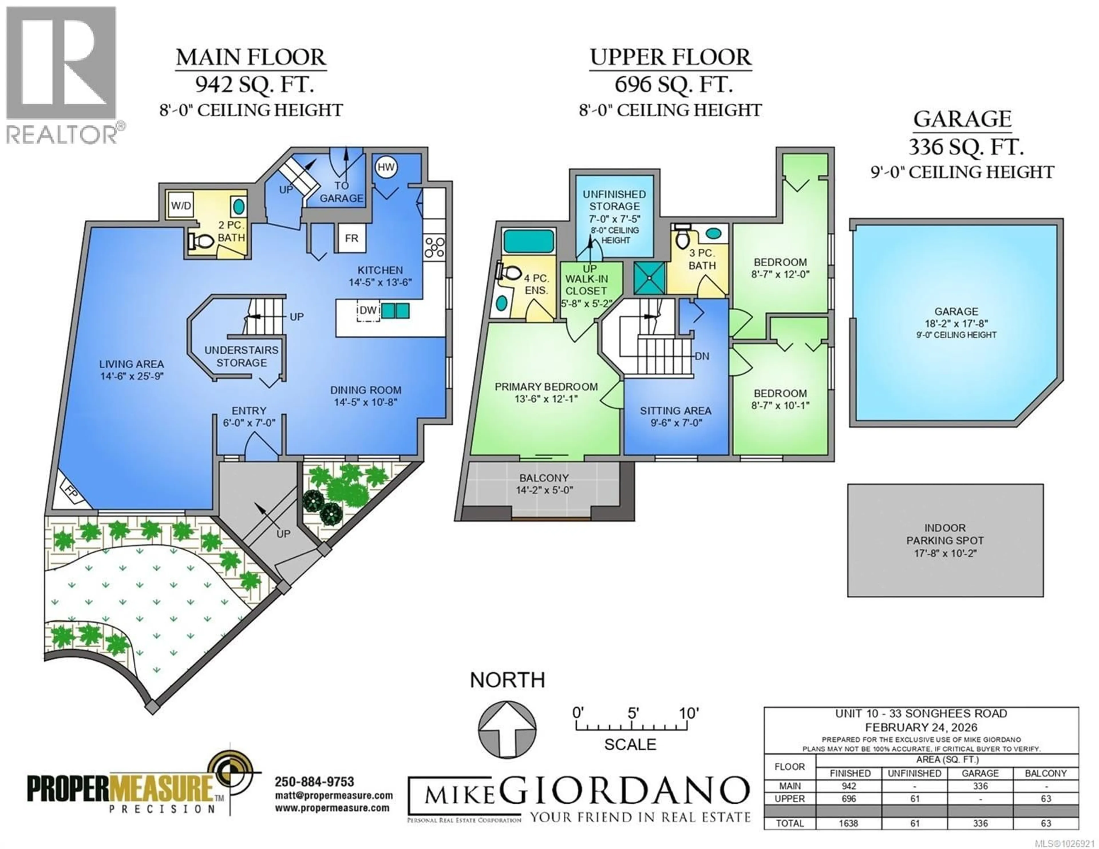 Floor plan for 10 - 33 SONGHEES ROAD, Victoria British Columbia V9A7M6