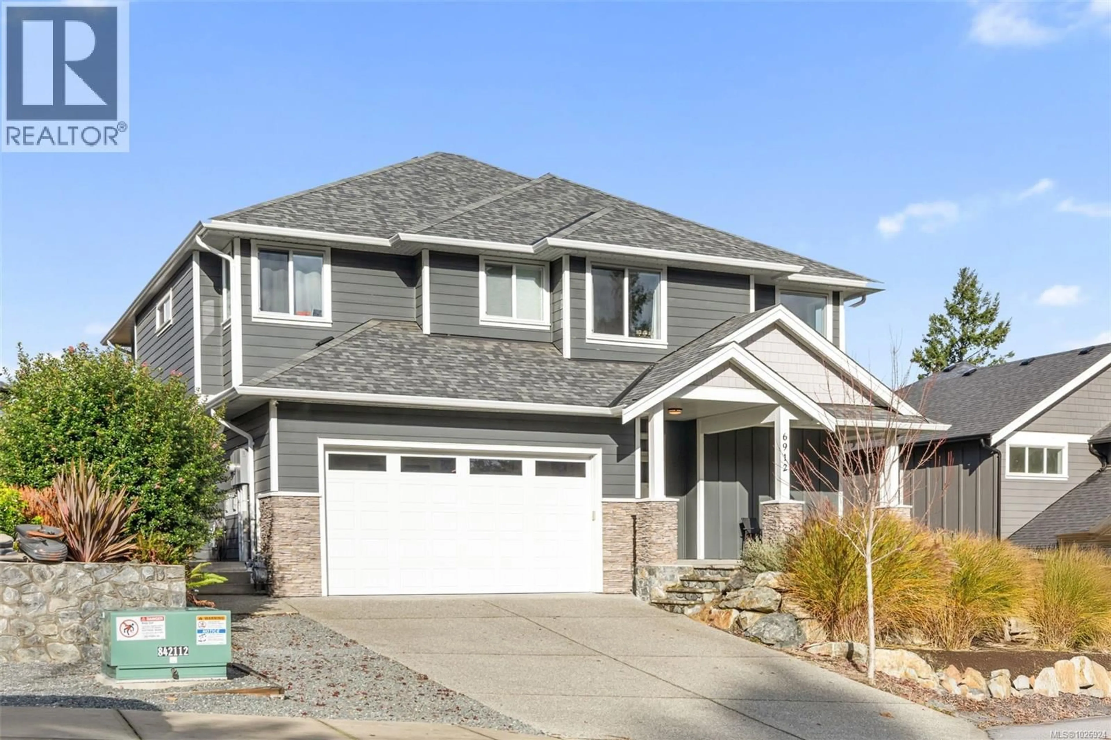 Home with vinyl exterior material, street for 6912 BLANCHARD ROAD, Sooke British Columbia V9Z1P2