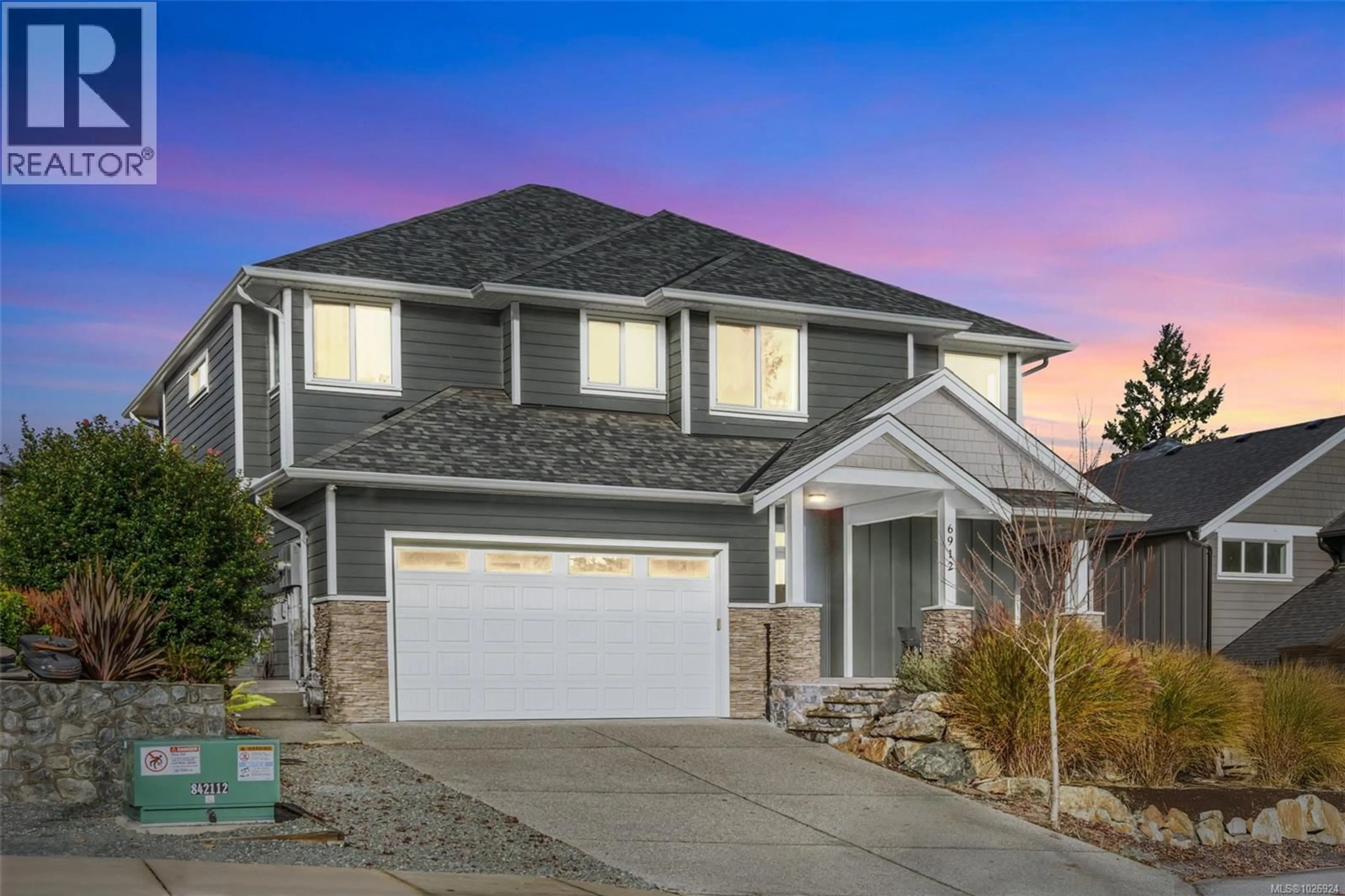 Home with vinyl exterior material, street for 6912 BLANCHARD ROAD, Sooke British Columbia V9Z1P2