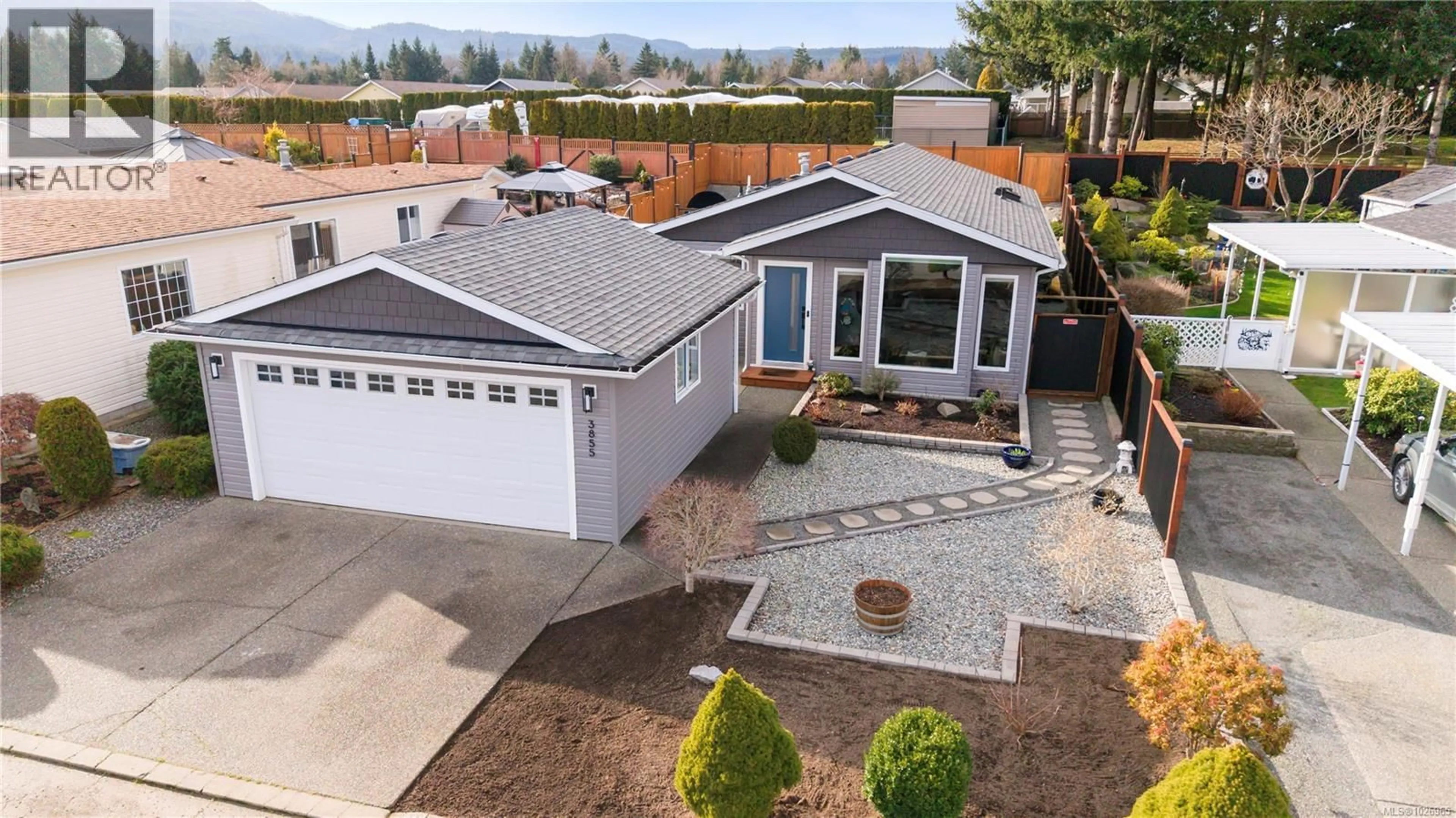 A pic from outside/outdoor area/front of a property/back of a property/a pic from drone, street for 85 - 3855 MAPLEWOOD DRIVE, Nanaimo British Columbia V9T6B9