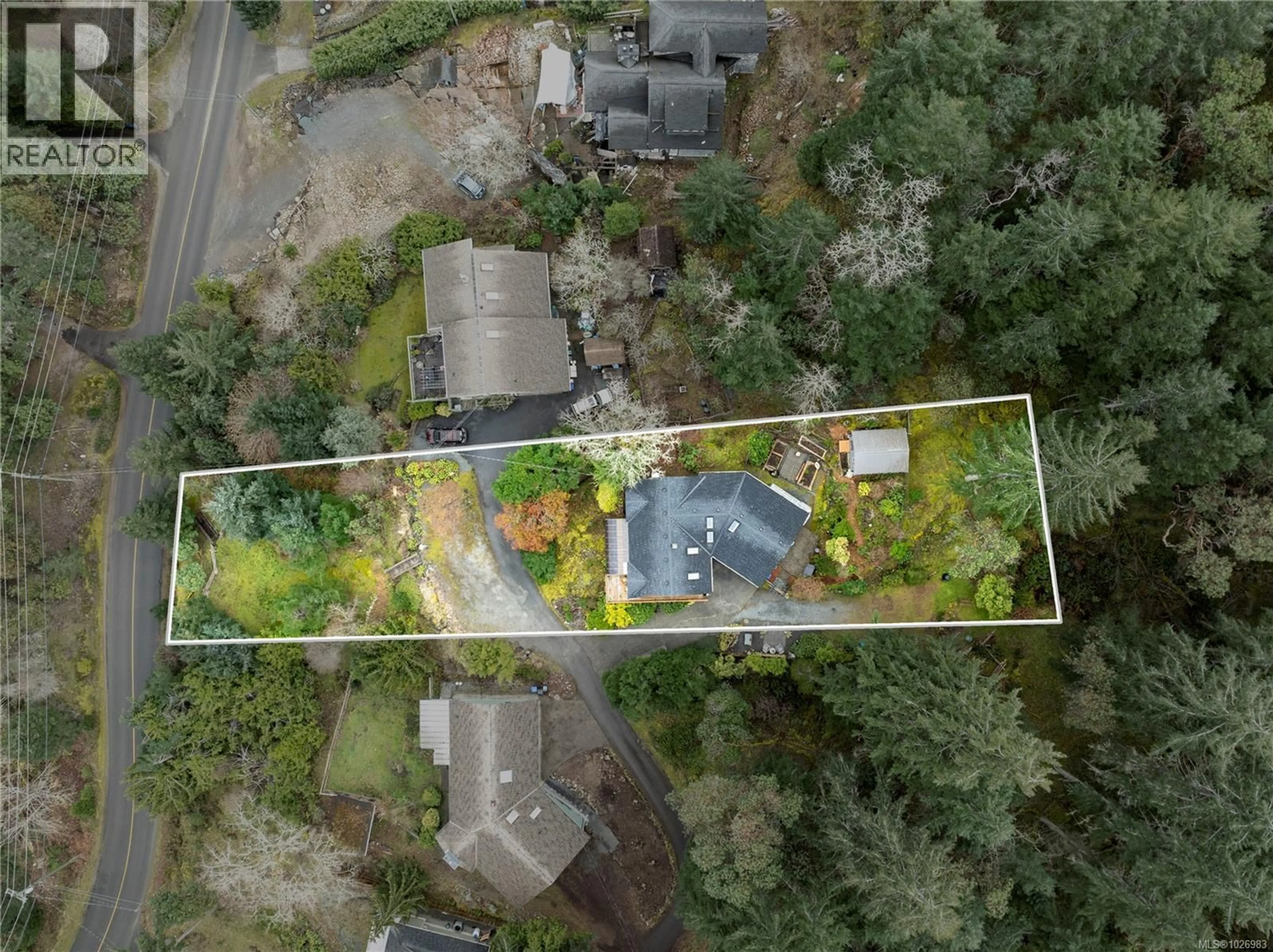A pic from outside/outdoor area/front of a property/back of a property/a pic from drone, street for 3141 SWALLOW CRESCENT, Nanoose Bay British Columbia V9P9J2
