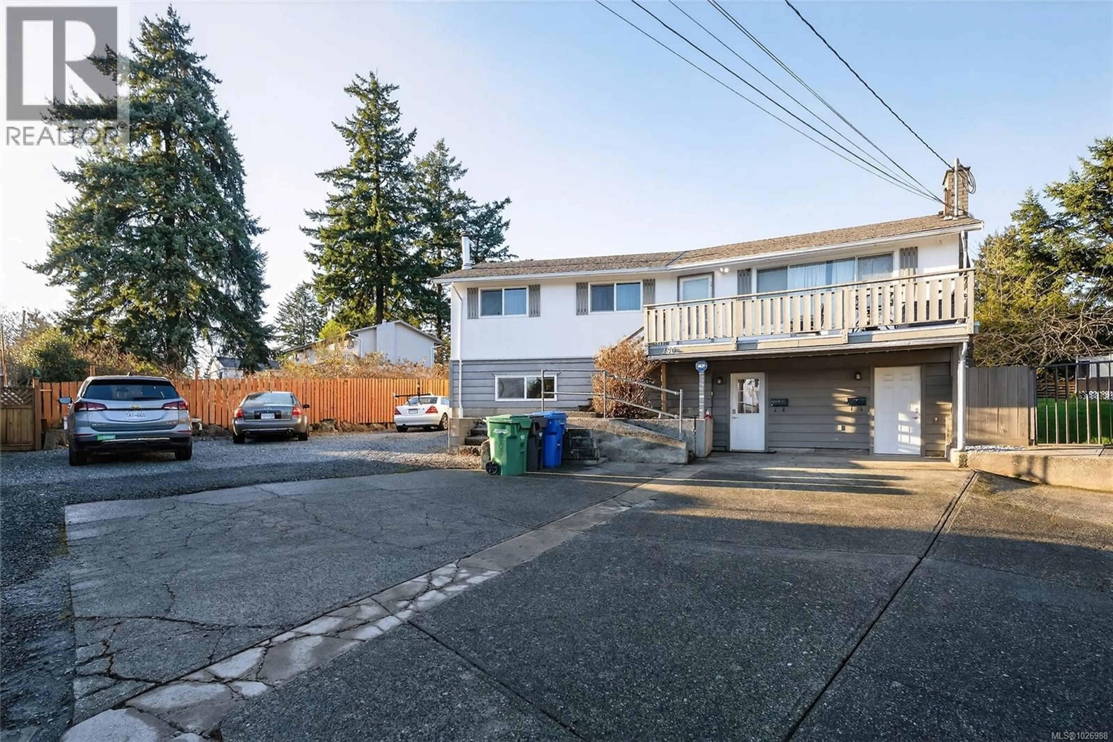 A pic from outside/outdoor area/front of a property/back of a property/a pic from drone, street for 150 JUNE AVENUE, Nanaimo British Columbia V9S4R7
