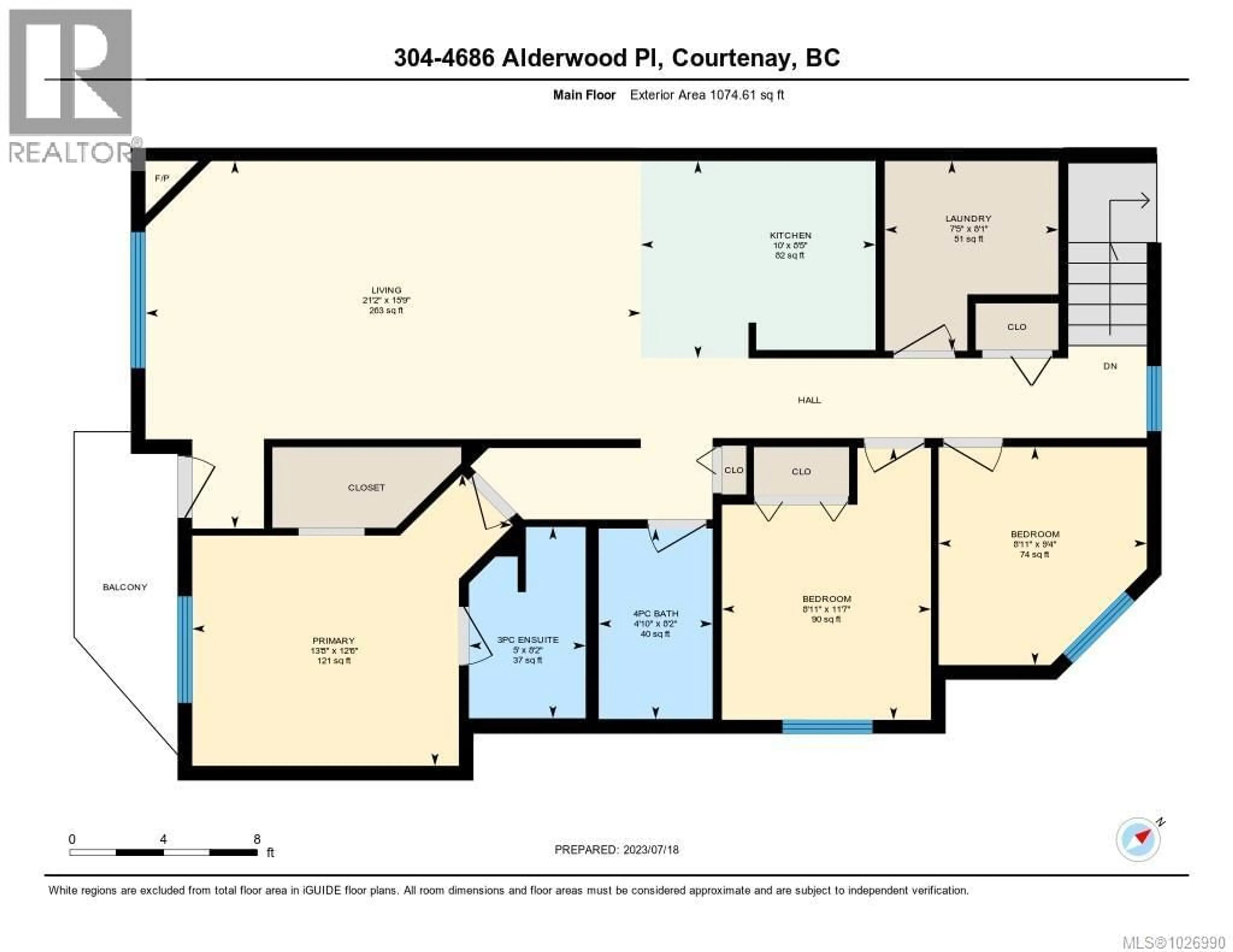 Floor plan for 304 - 4686 ALDERWOOD PLACE, Courtenay British Columbia V9N9A1