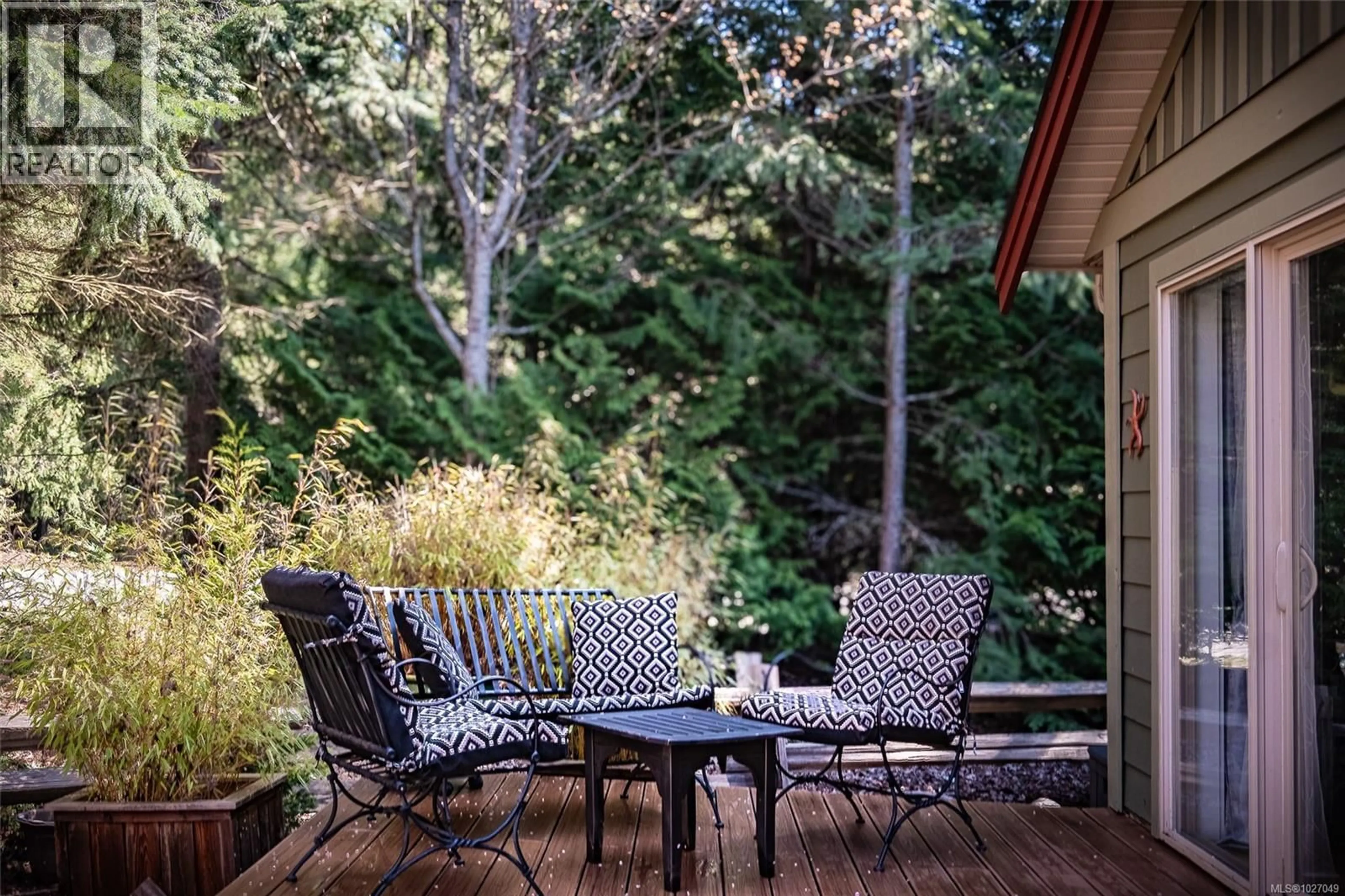 Patio, forest/trees view for 161 - 1080 RESORT DRIVE, Parksville British Columbia V9P2G9