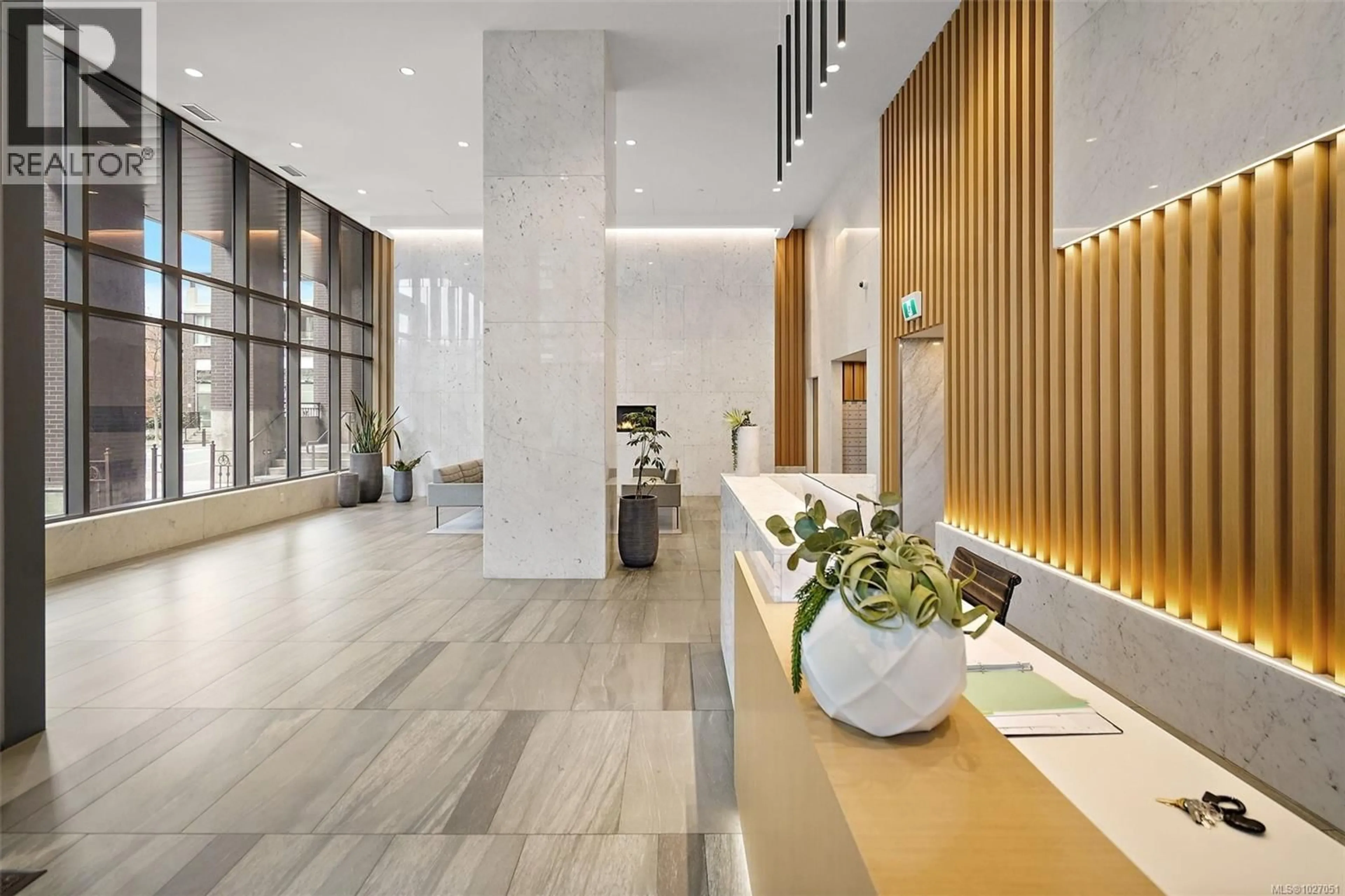 Lobby for 1106 - 777 HERALD STREET, Victoria British Columbia V8T0C7