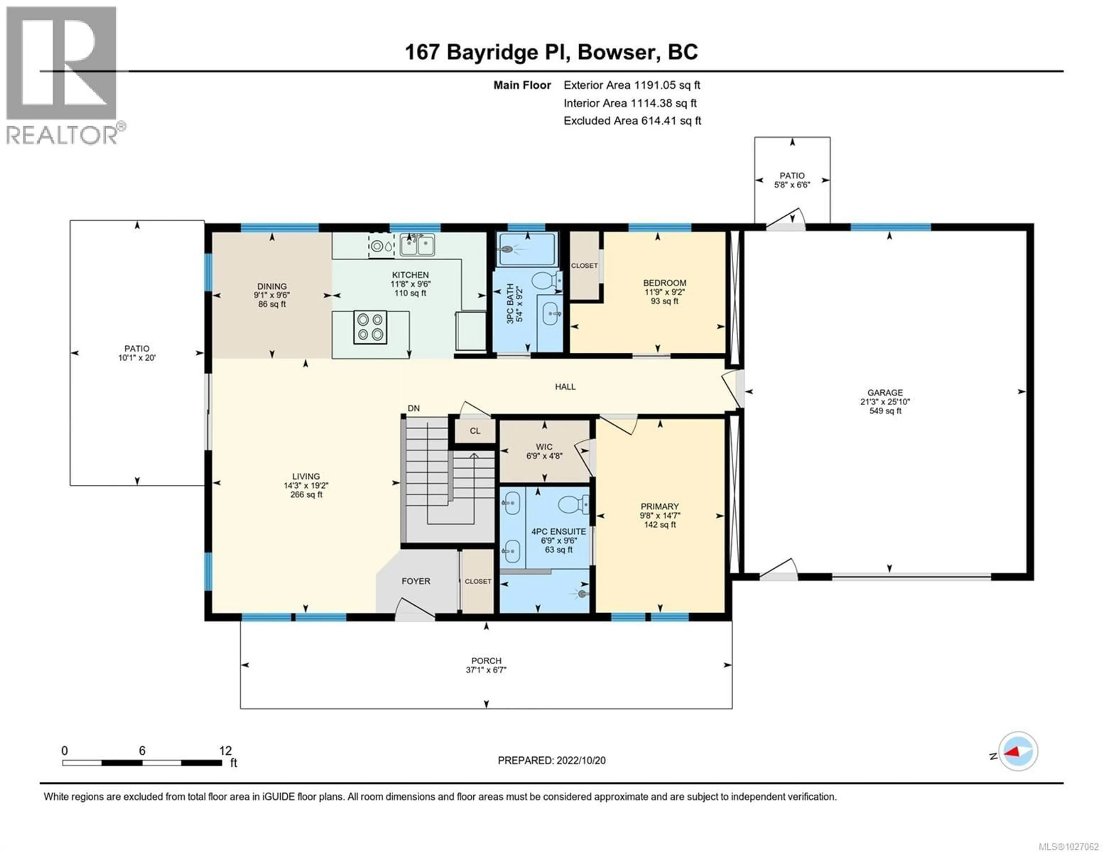 Floor plan for 167 BAYRIDGE PLACE, Bowser British Columbia V0R1G0