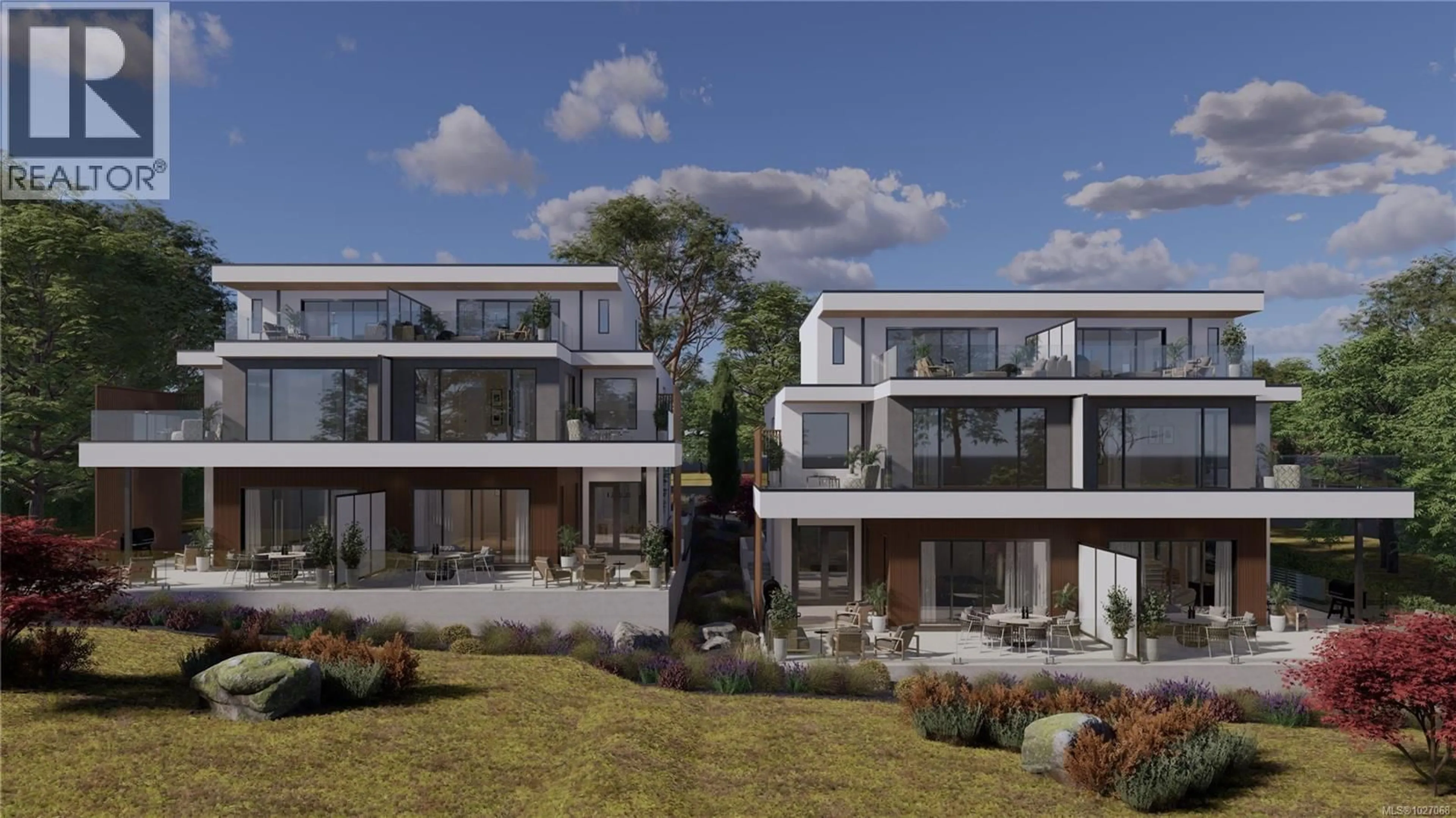 A pic from outside/outdoor area/front of a property/back of a property/a pic from drone, building for 4 - 2737 TUDOR AVENUE, Saanich British Columbia V8N1L6