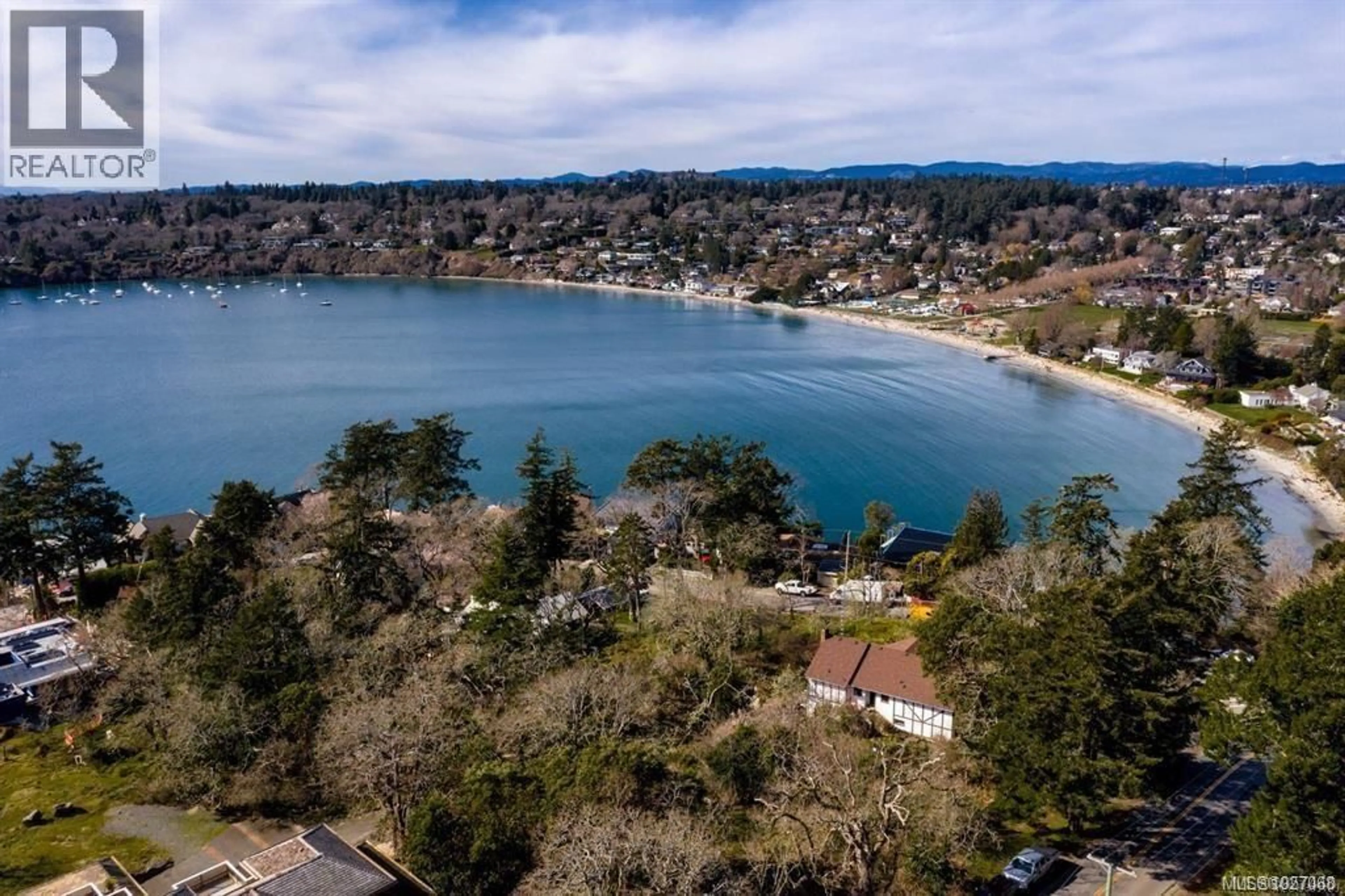 A pic from outside/outdoor area/front of a property/back of a property/a pic from drone, water/lake/river/ocean view for 4 - 2737 TUDOR AVENUE, Saanich British Columbia V8N1L6