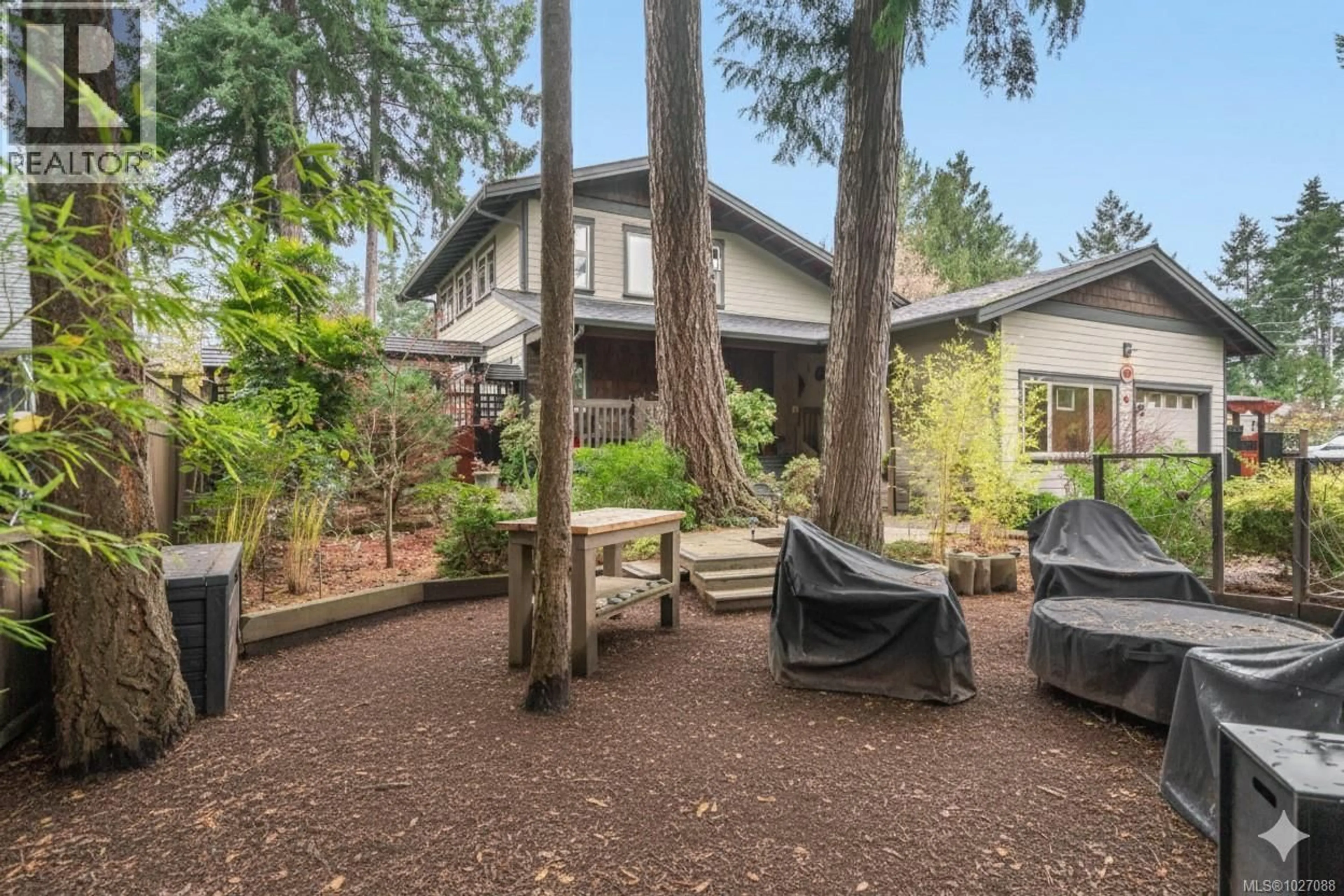 Patio, forest/trees view for 1337 CARMEL PLACE, Nanoose Bay British Columbia V9P9B8