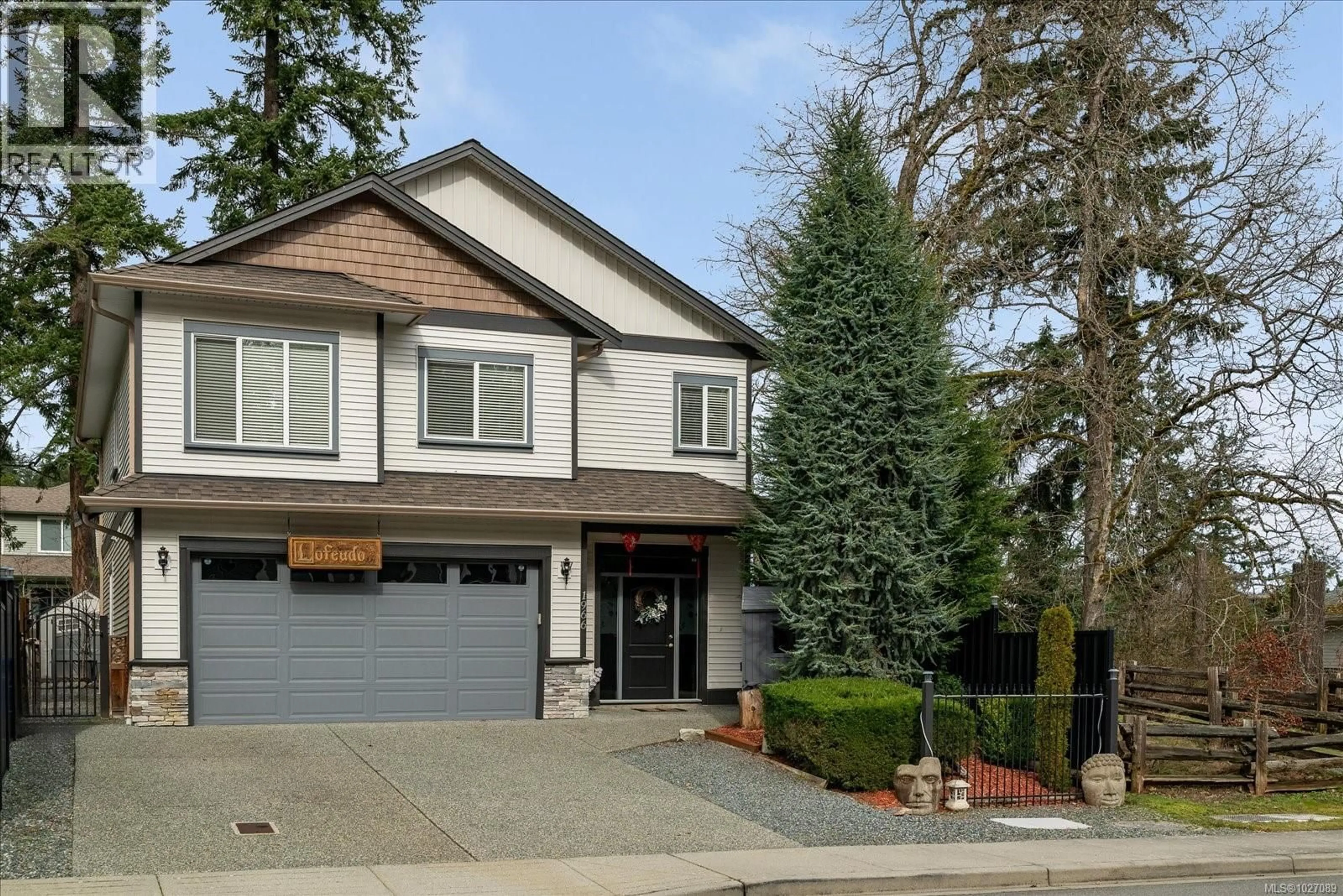 Home with vinyl exterior material, street for 1966 CAMAS ROAD, Nanaimo British Columbia V9R0G9