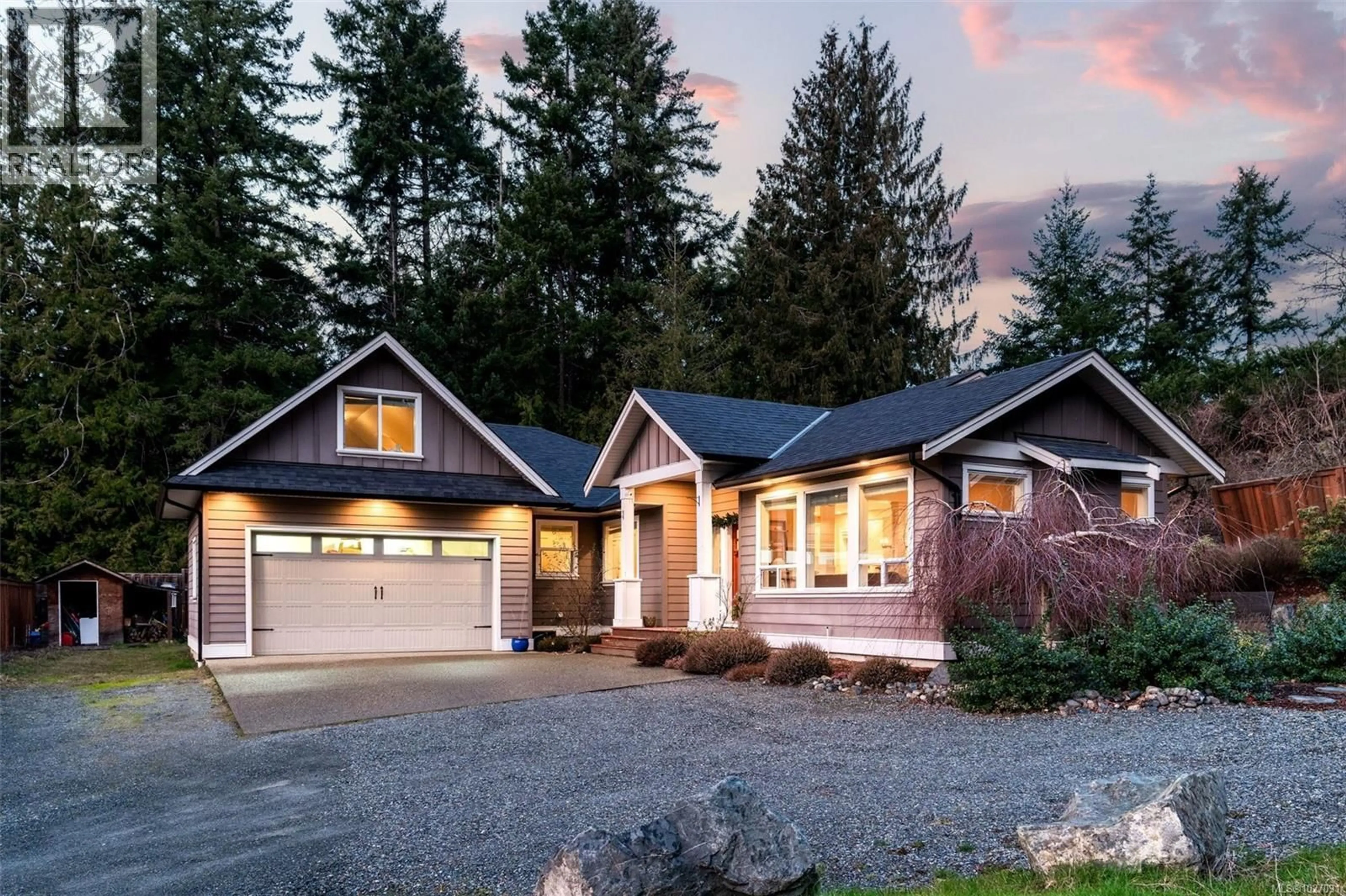 Home with vinyl exterior material, unknown for 2629 SHAWNIGAN LAKE ROAD, Shawnigan Lake British Columbia V0R2W2