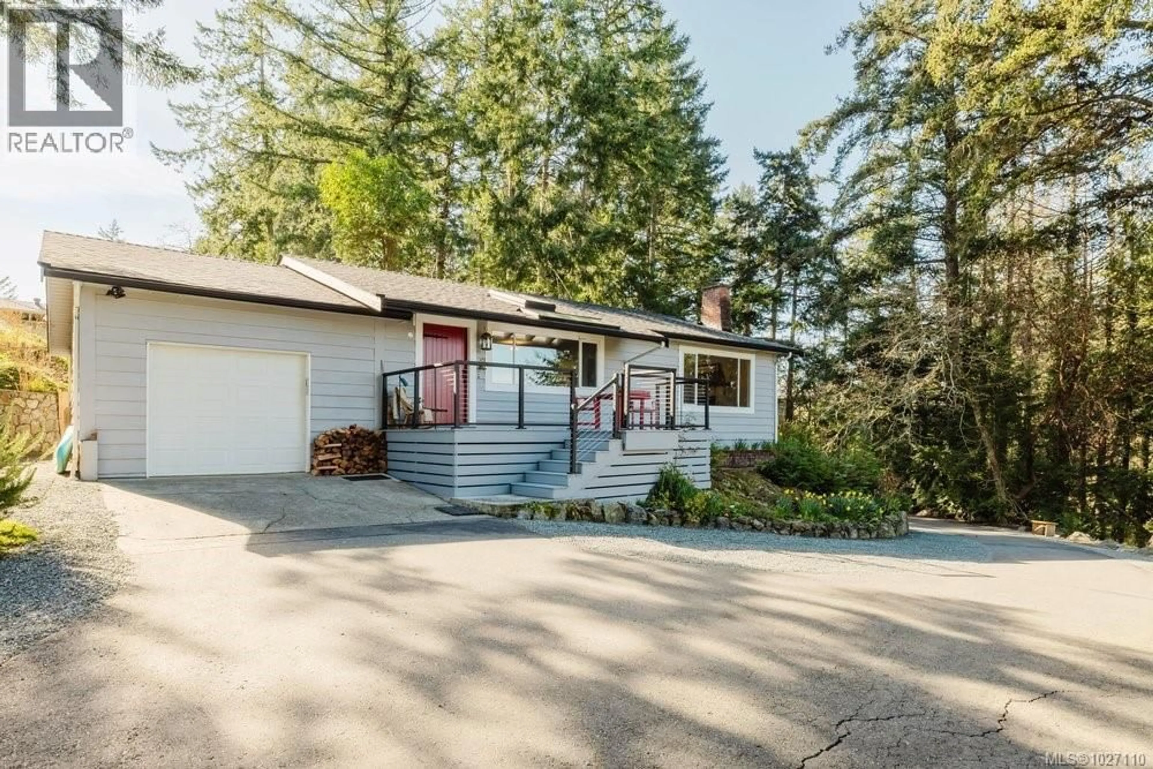 Home with vinyl exterior material, street for 10851 DEEP COVE ROAD, North Saanich British Columbia V8L5M5