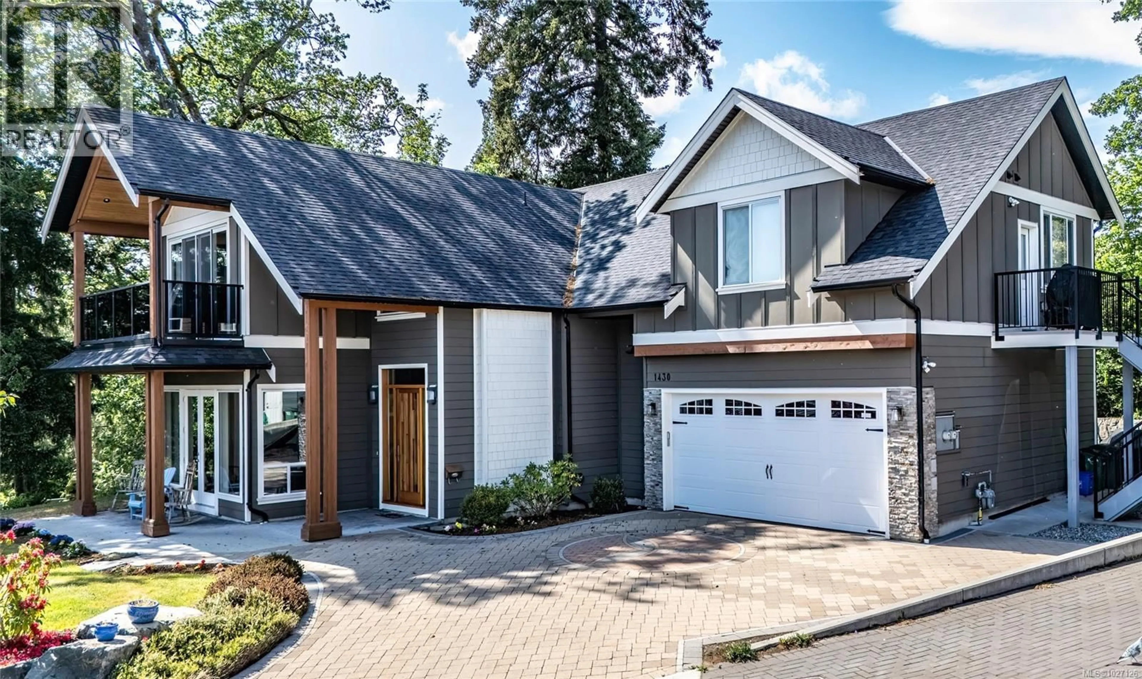 Home with brick exterior material, street for 1430 PAYTON PLACE, Saanich British Columbia V8X2B8