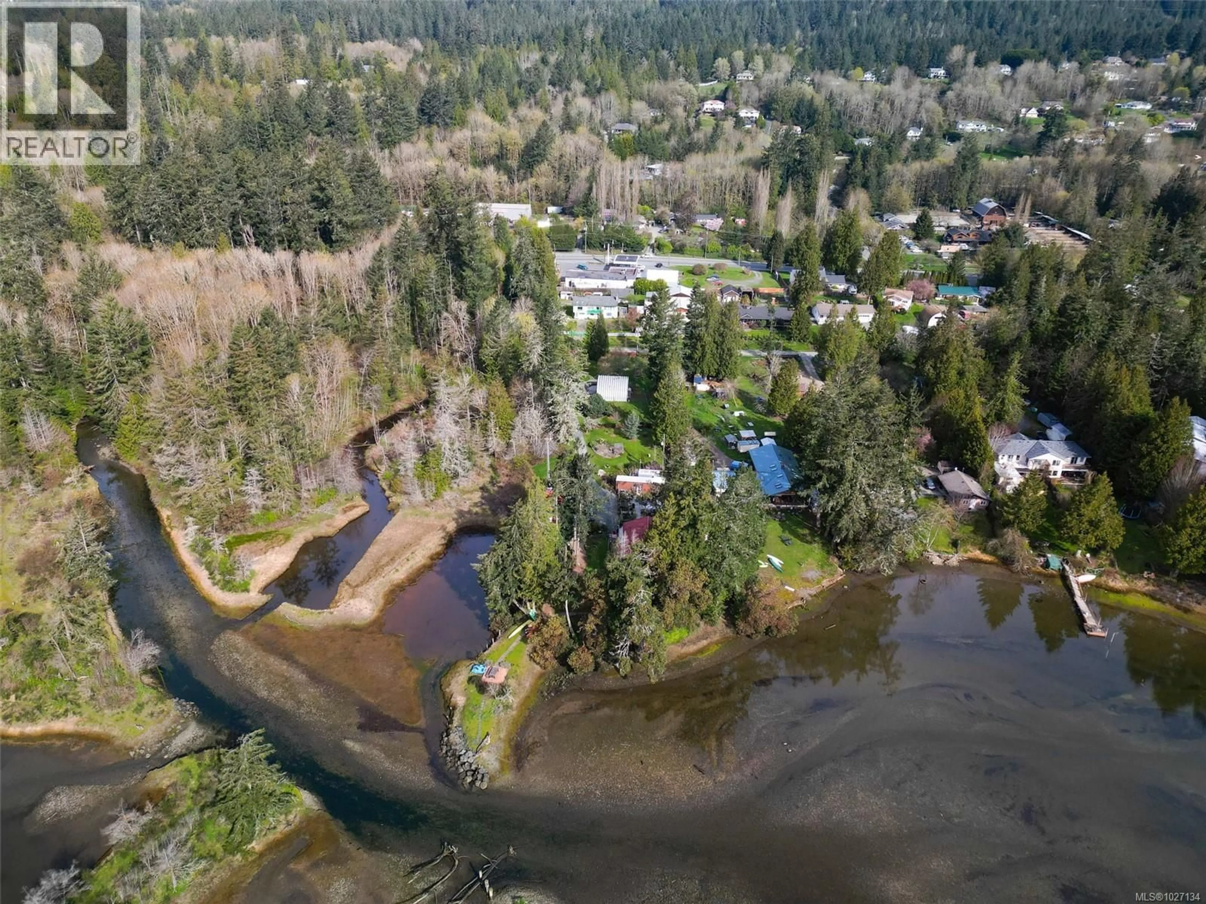 A pic from outside/outdoor area/front of a property/back of a property/a pic from drone, water/lake/river/ocean view for 5523 CROYDON PLACE, Sooke British Columbia V9Z0C7