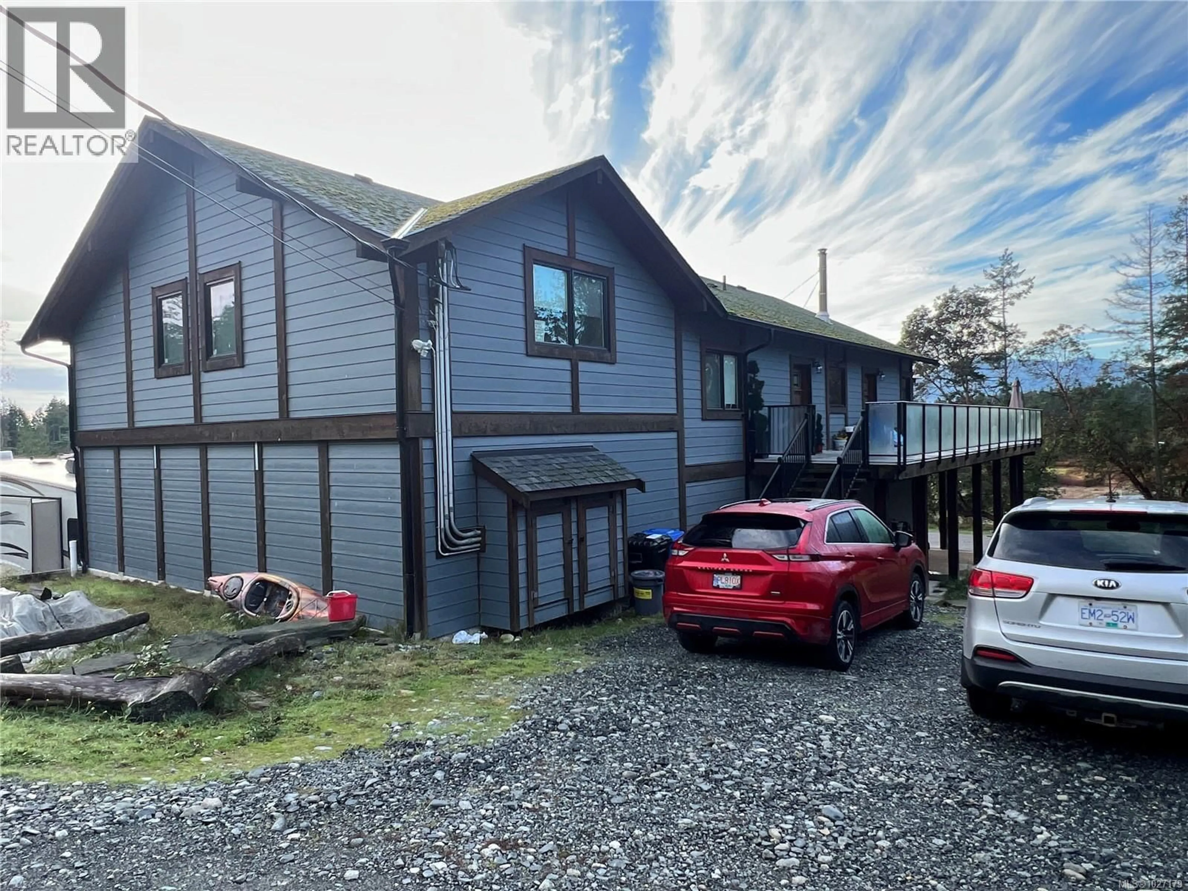 A pic from outside/outdoor area/front of a property/back of a property/a pic from drone, unknown for 3824 YELLOW POINT ROAD, Nanaimo British Columbia V9G1E9