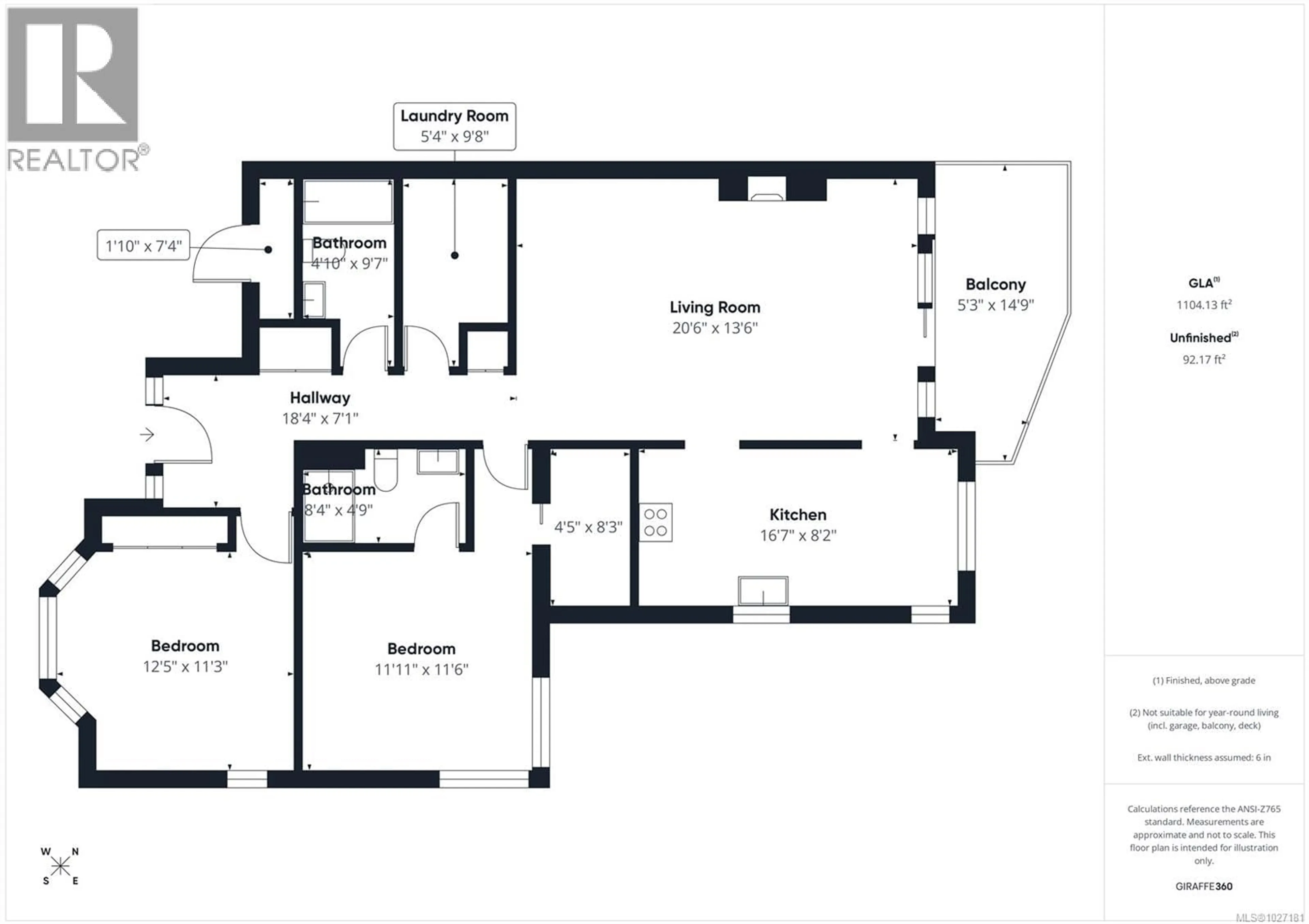 Floor plan for 180 BOWLSBY STREET, Nanaimo British Columbia V9R5K1