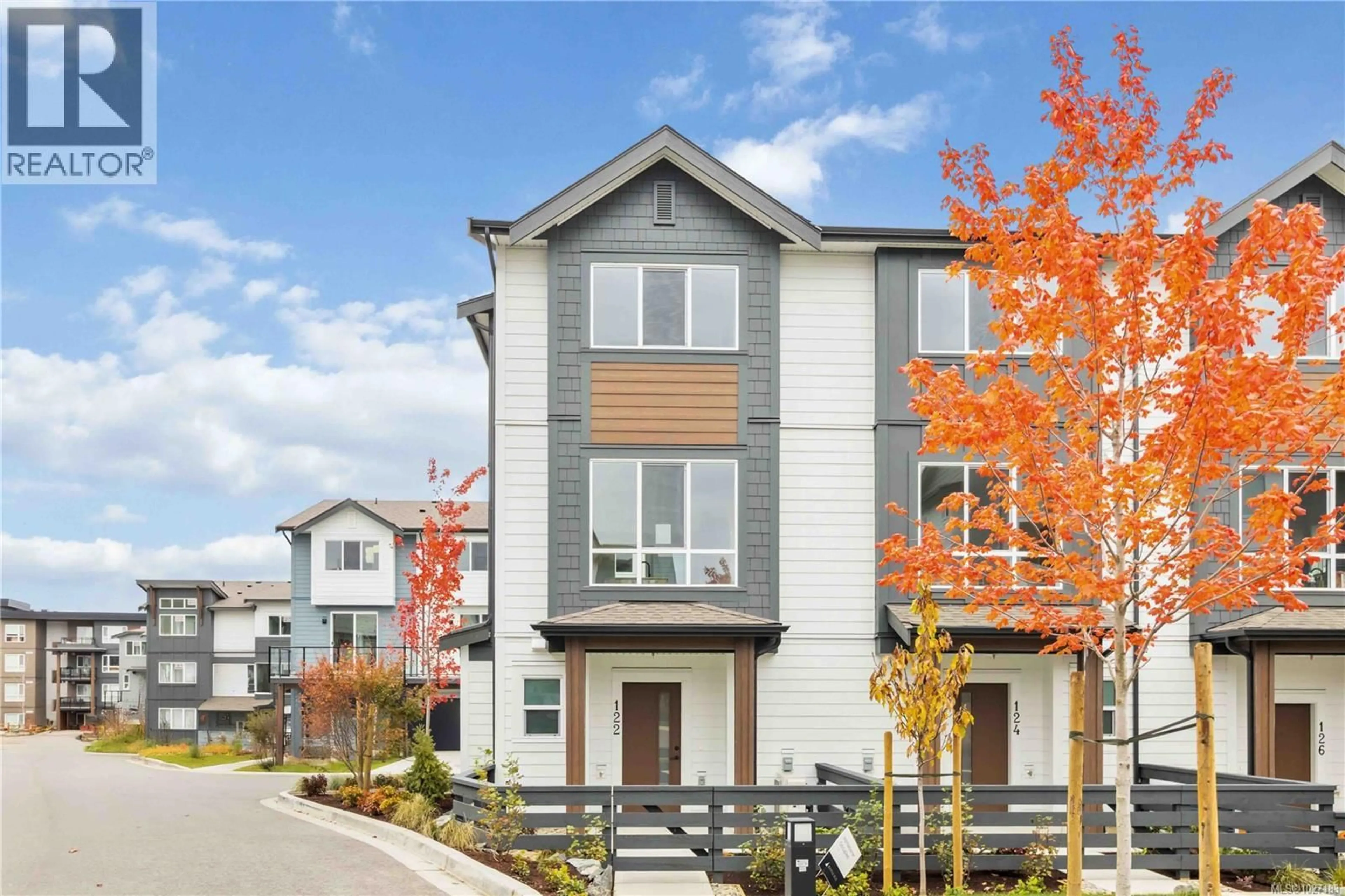 Home with vinyl exterior material, street for 128 - 368 TRADEWINDS AVENUE, Colwood British Columbia V9C0S5