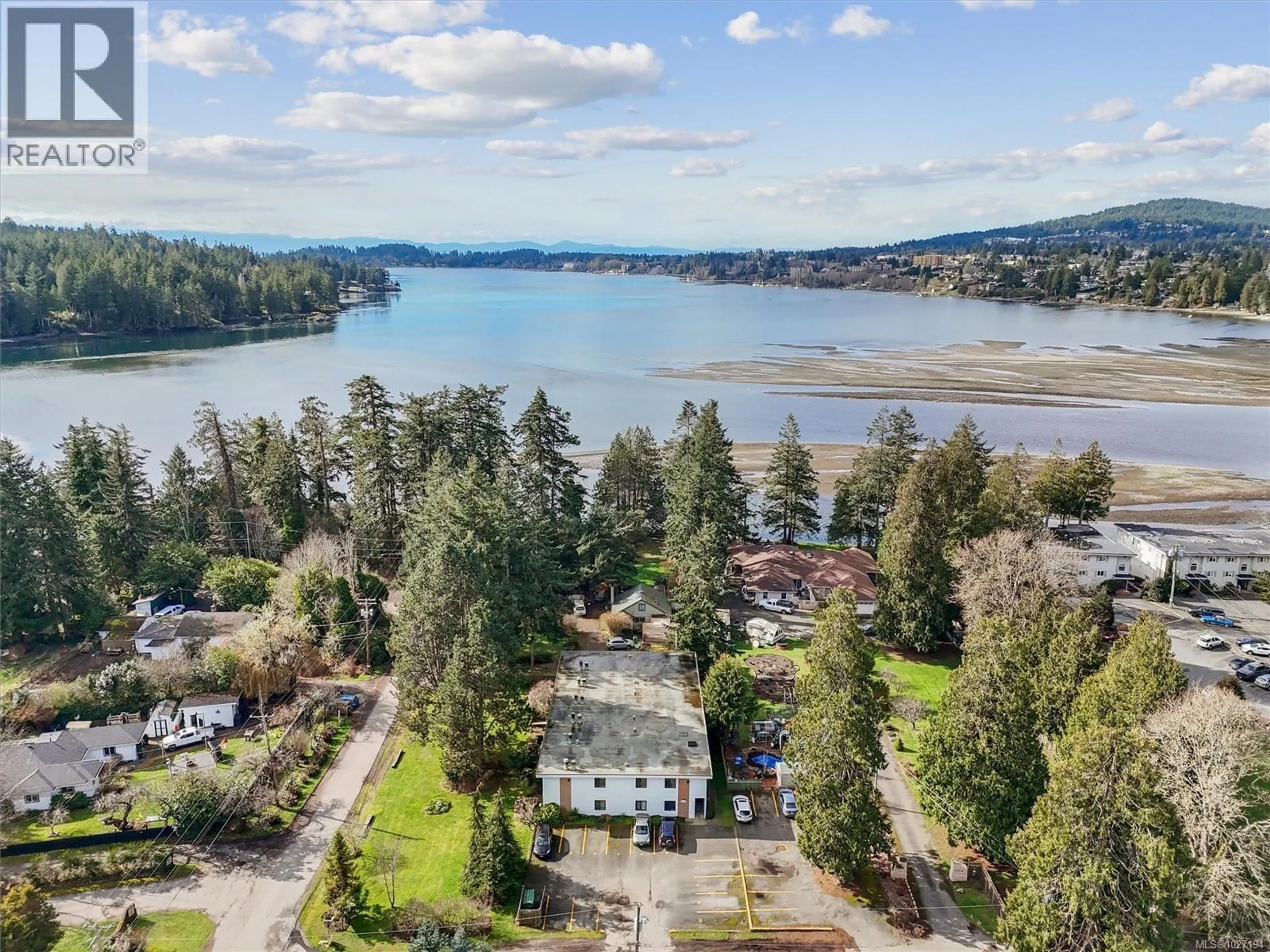 A pic from outside/outdoor area/front of a property/back of a property/a pic from drone, water/lake/river/ocean view for 12 - 1956 GLENIDLE ROAD, Sooke British Columbia V0S1N0