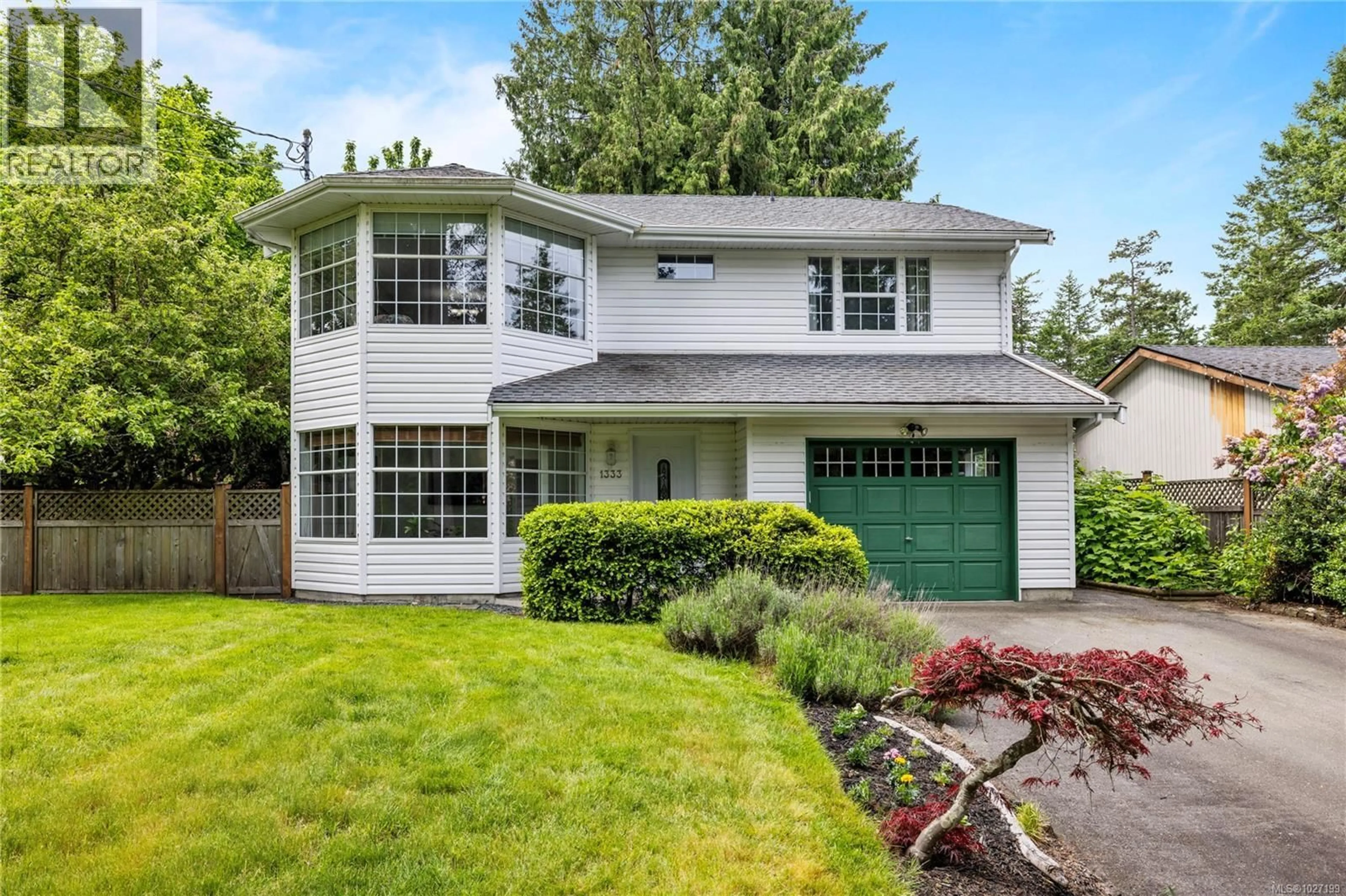 Home with vinyl exterior material, street for 1333 CARMEL PLACE, Nanoose Bay British Columbia V9P9B8