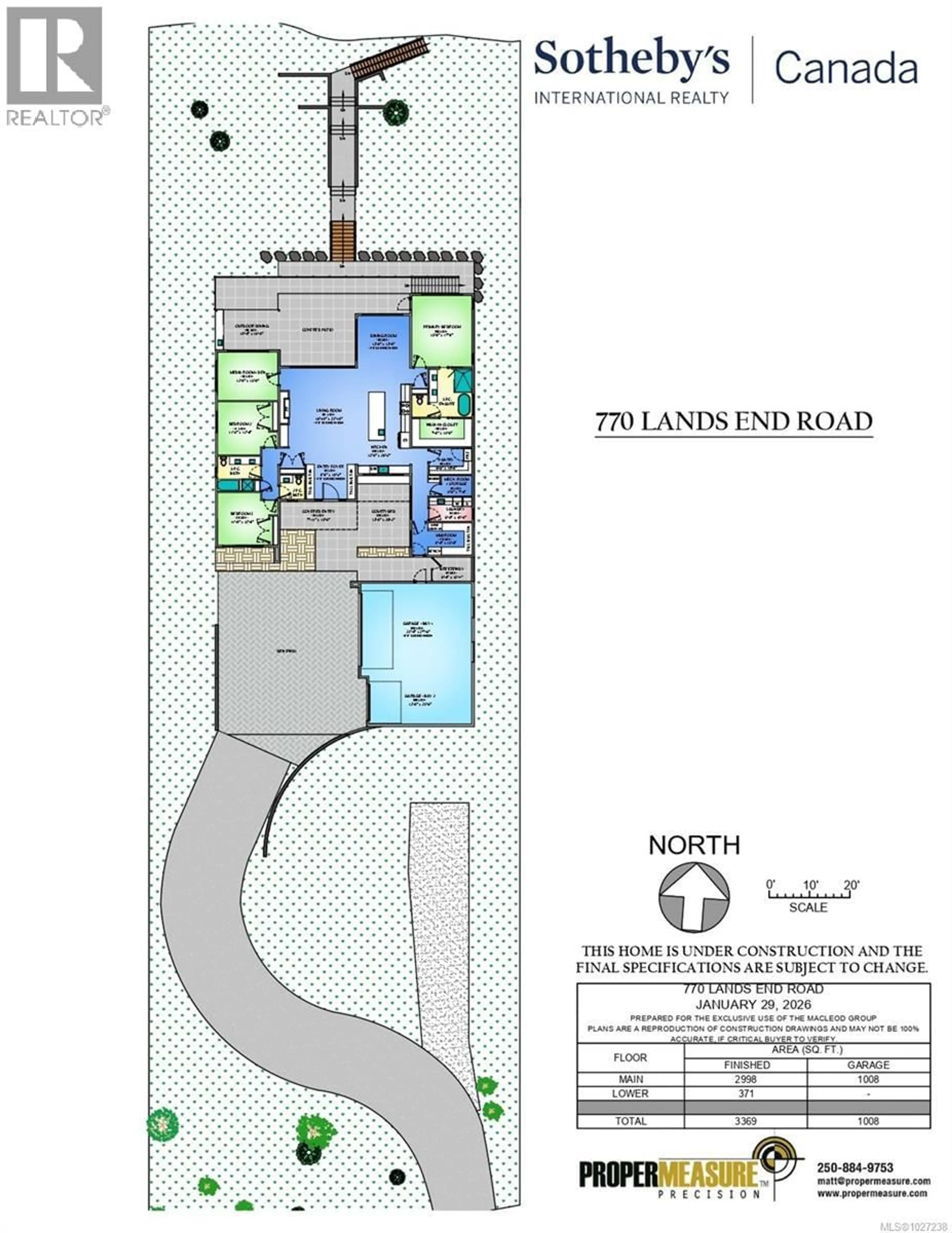 Floor plan for 770 LANDS END ROAD, North Saanich British Columbia V8L5K9