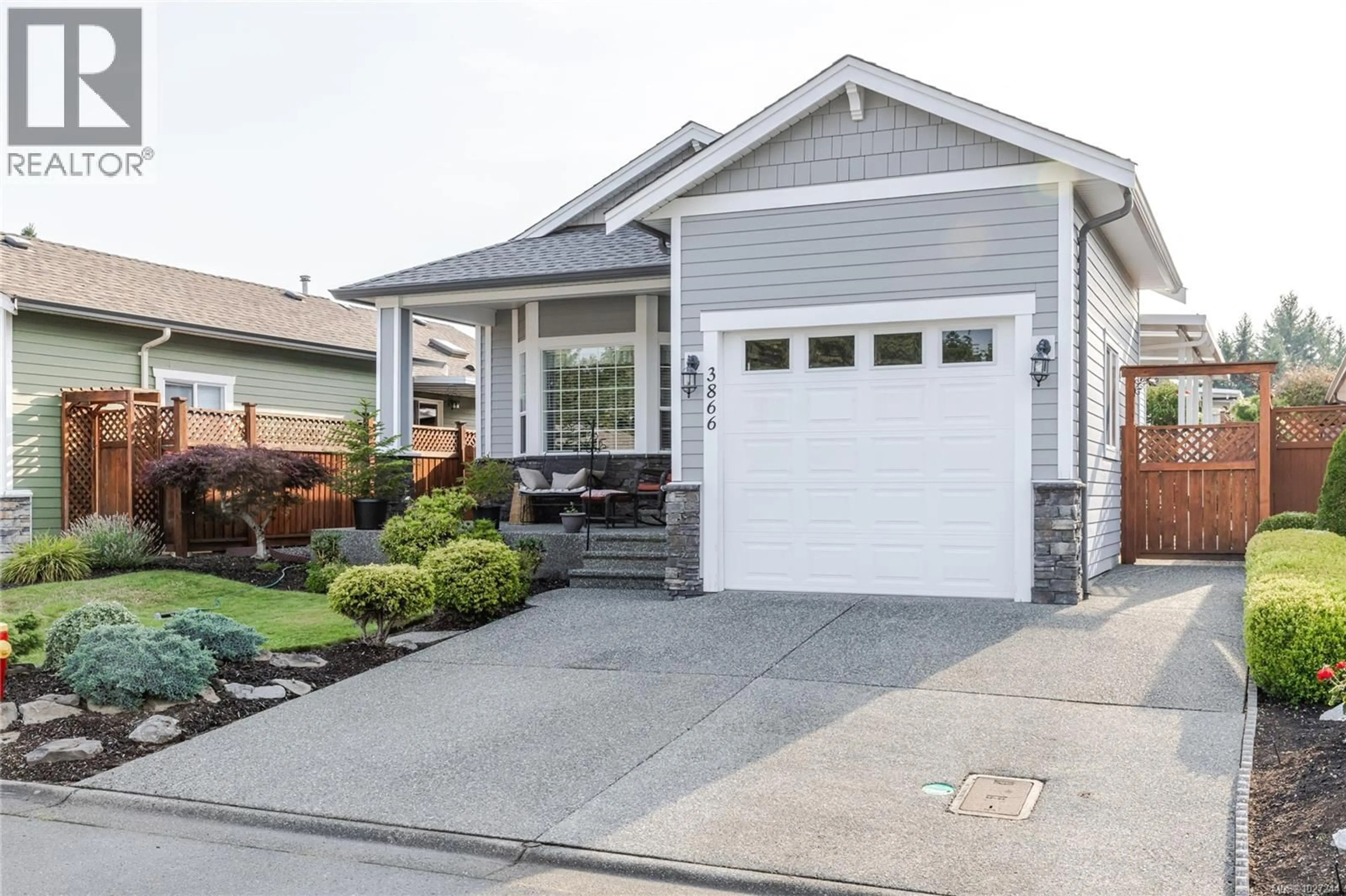 Home with vinyl exterior material, street for 3866 MIMOSA DRIVE, Nanaimo British Columbia V9T6B8