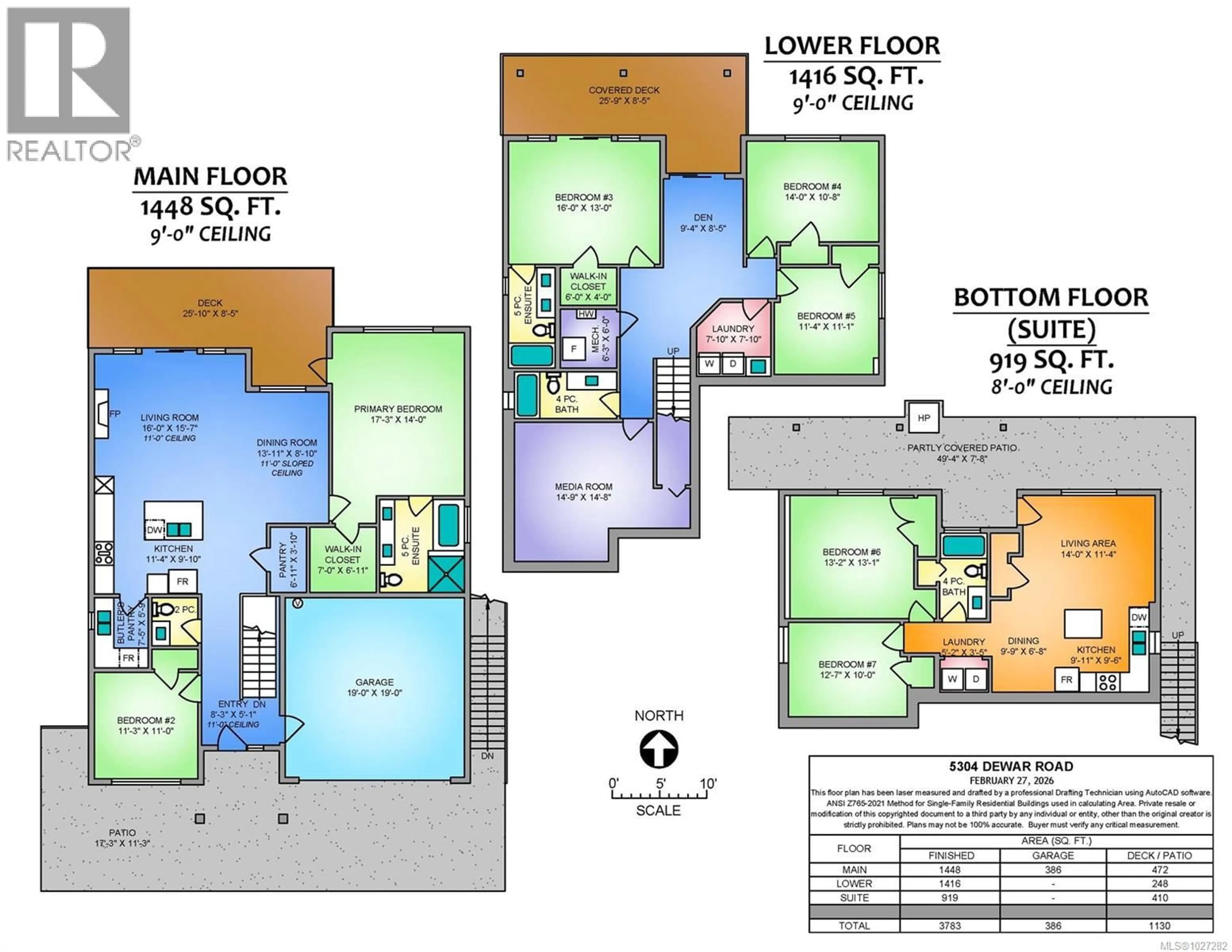 Floor plan for 5304 DEWAR ROAD, Nanaimo British Columbia V9T6T3