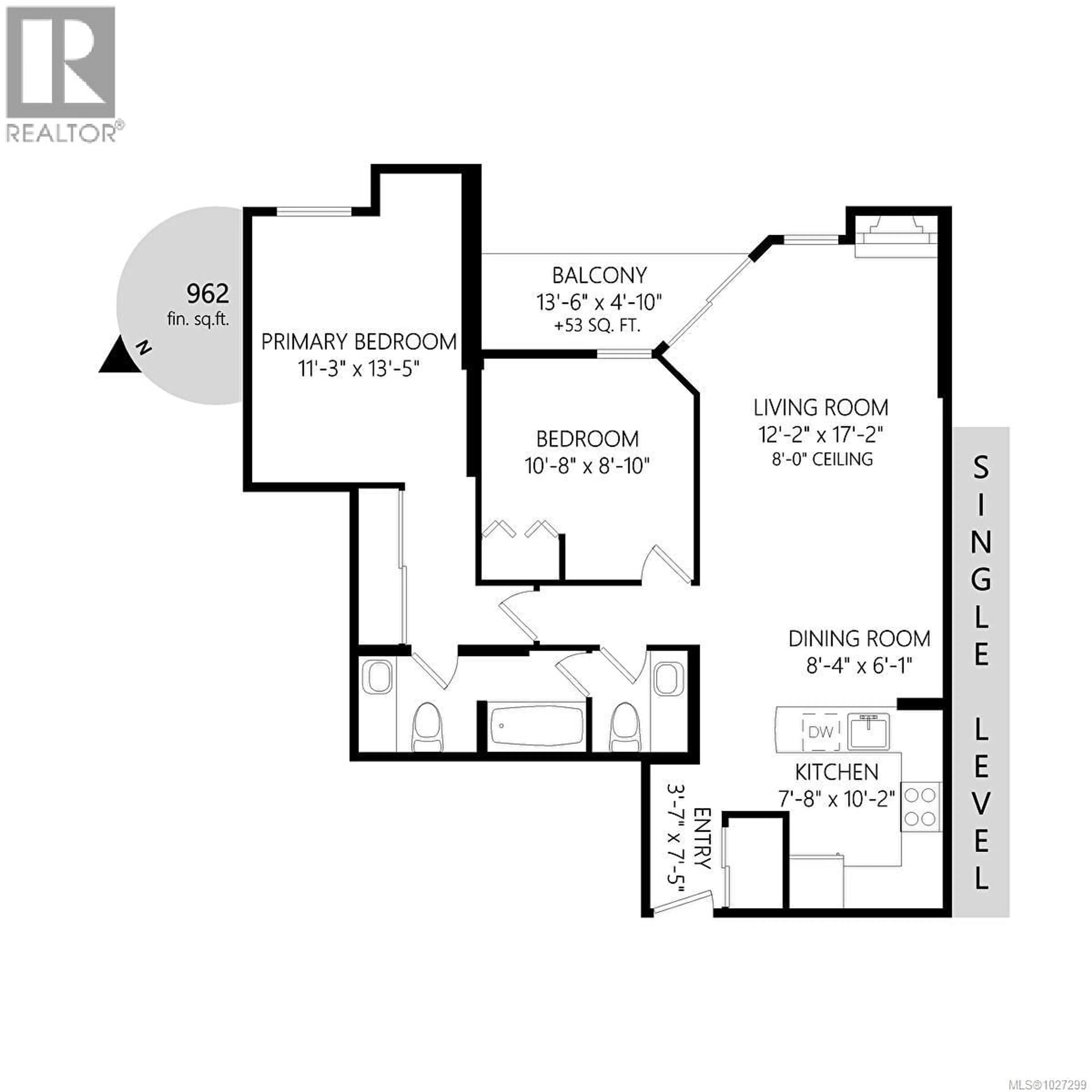 Floor plan for 209 - 1745 LEIGHTON ROAD, Victoria British Columbia V8R6R6