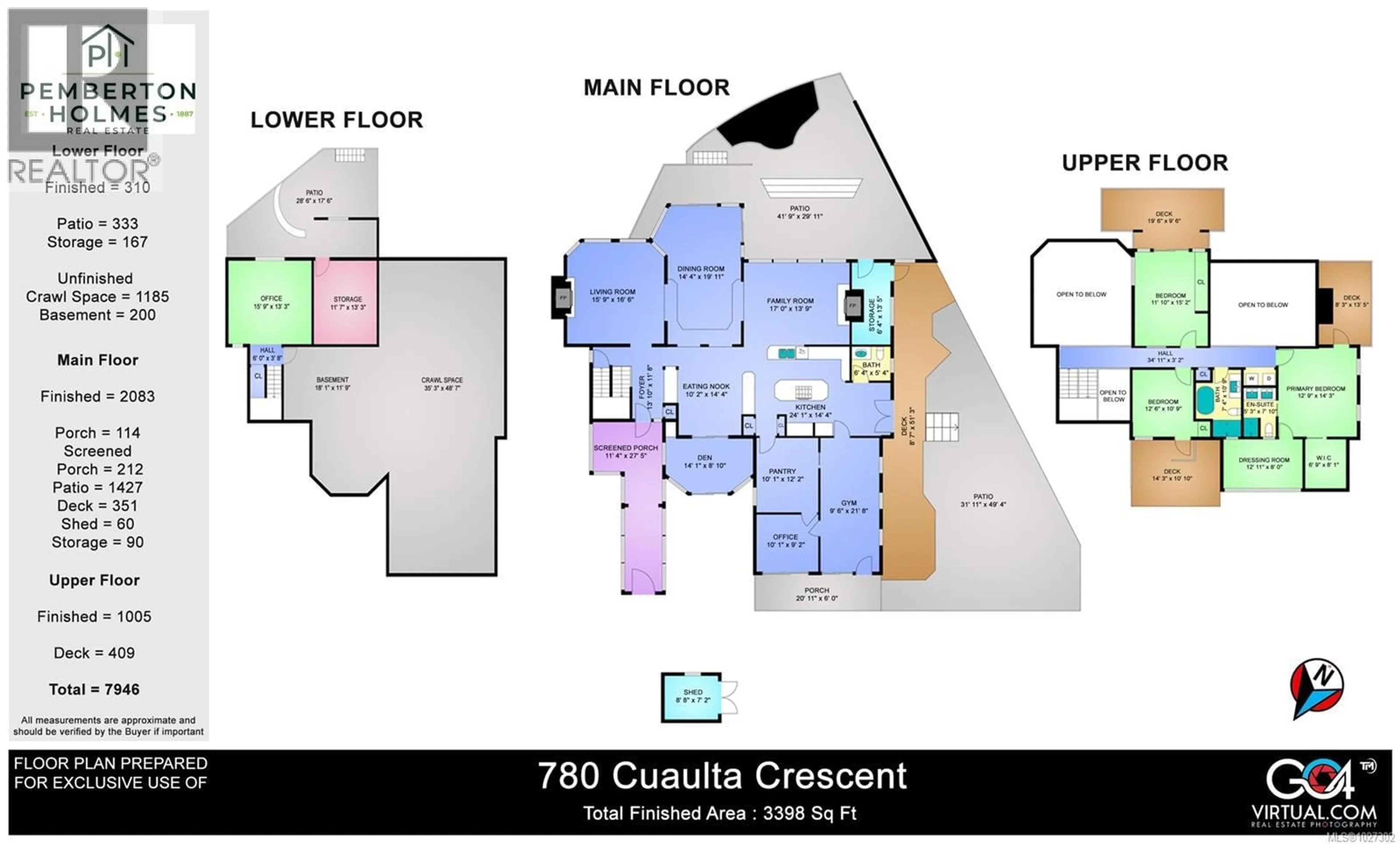 Floor plan for 780 CUAULTA CRESCENT, Colwood British Columbia V9C3H3
