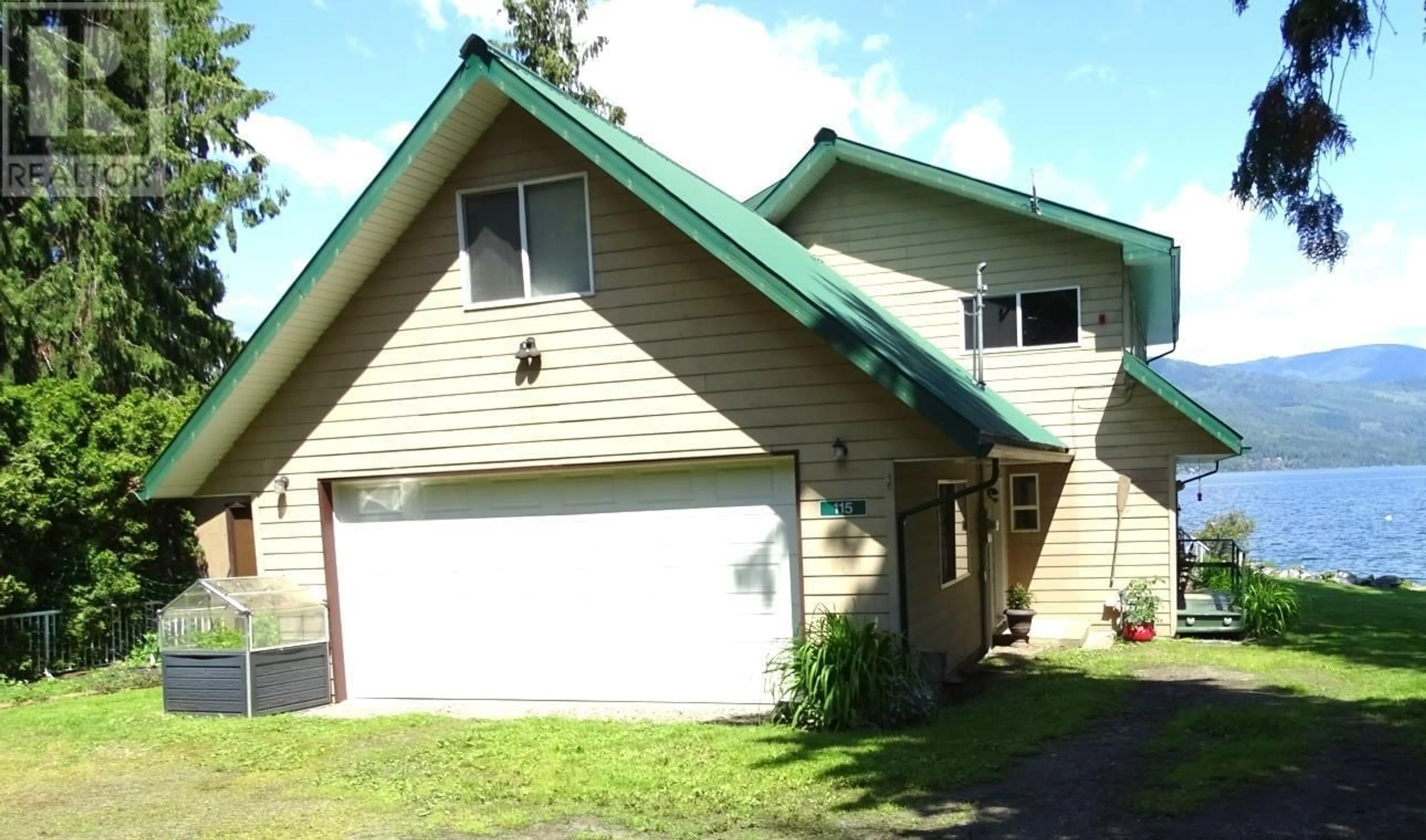 Home with vinyl exterior material, unknown for 115 - 1837 ARCHIBALD ROAD, Blind Bay British Columbia V0E2W1