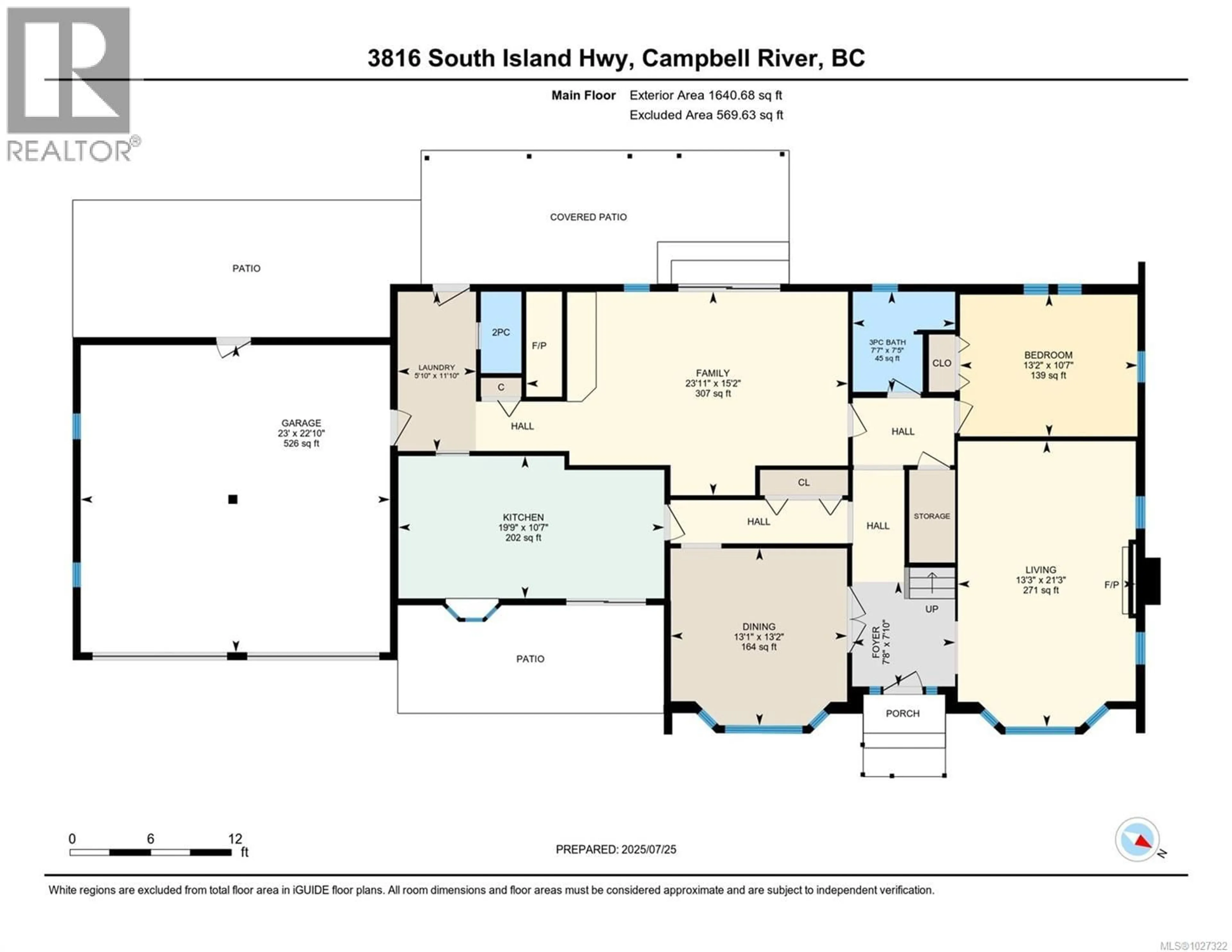 Floor plan for 3816 ISLAND HIGHWAY SOUTH, Campbell River British Columbia V9H1M6