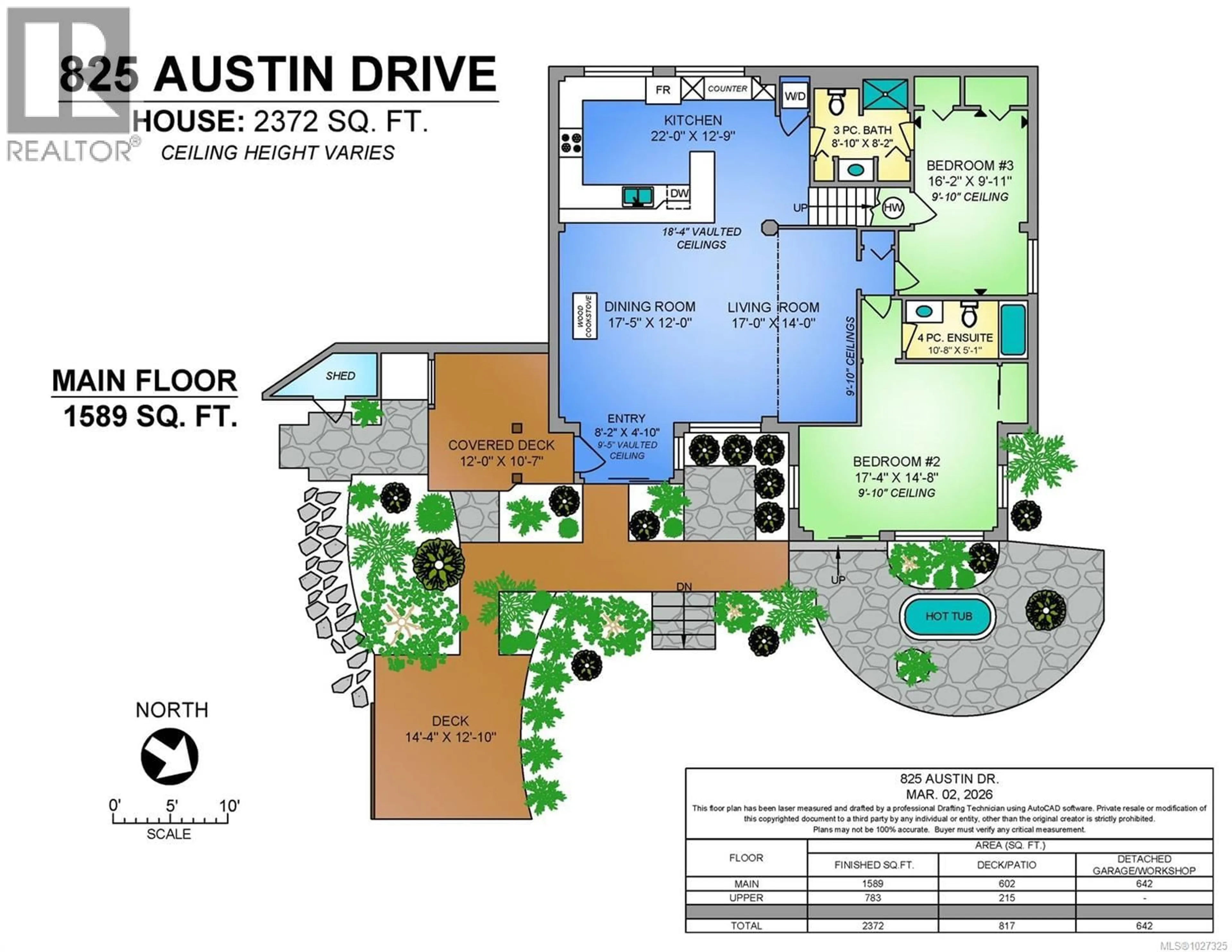 Floor plan for 825 AUSTIN DRIVE, Cortes Island British Columbia V0P1K0
