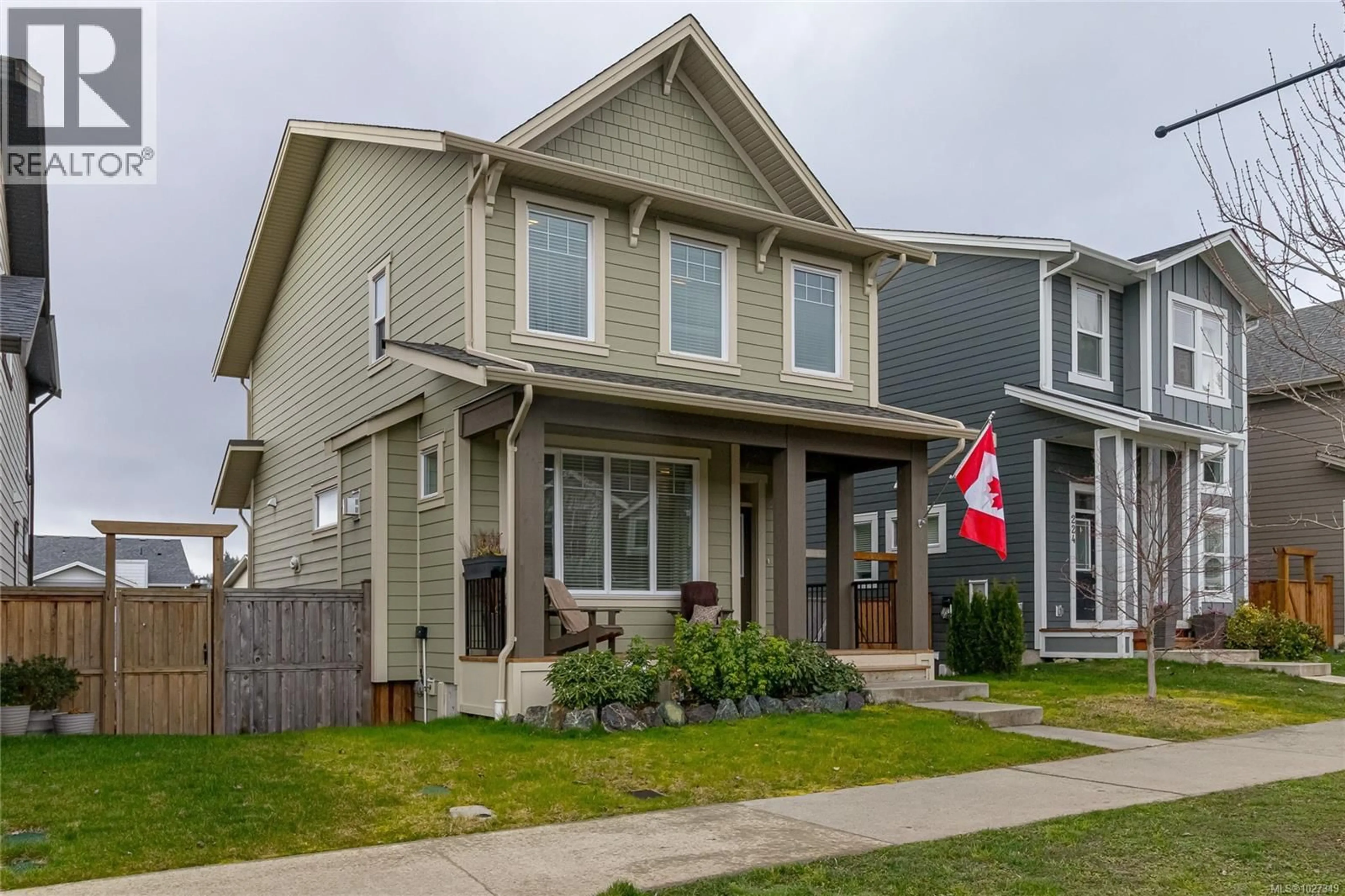 Home with vinyl exterior material, street for 228 CASPIAN DRIVE, Colwood British Columbia V9C0P8