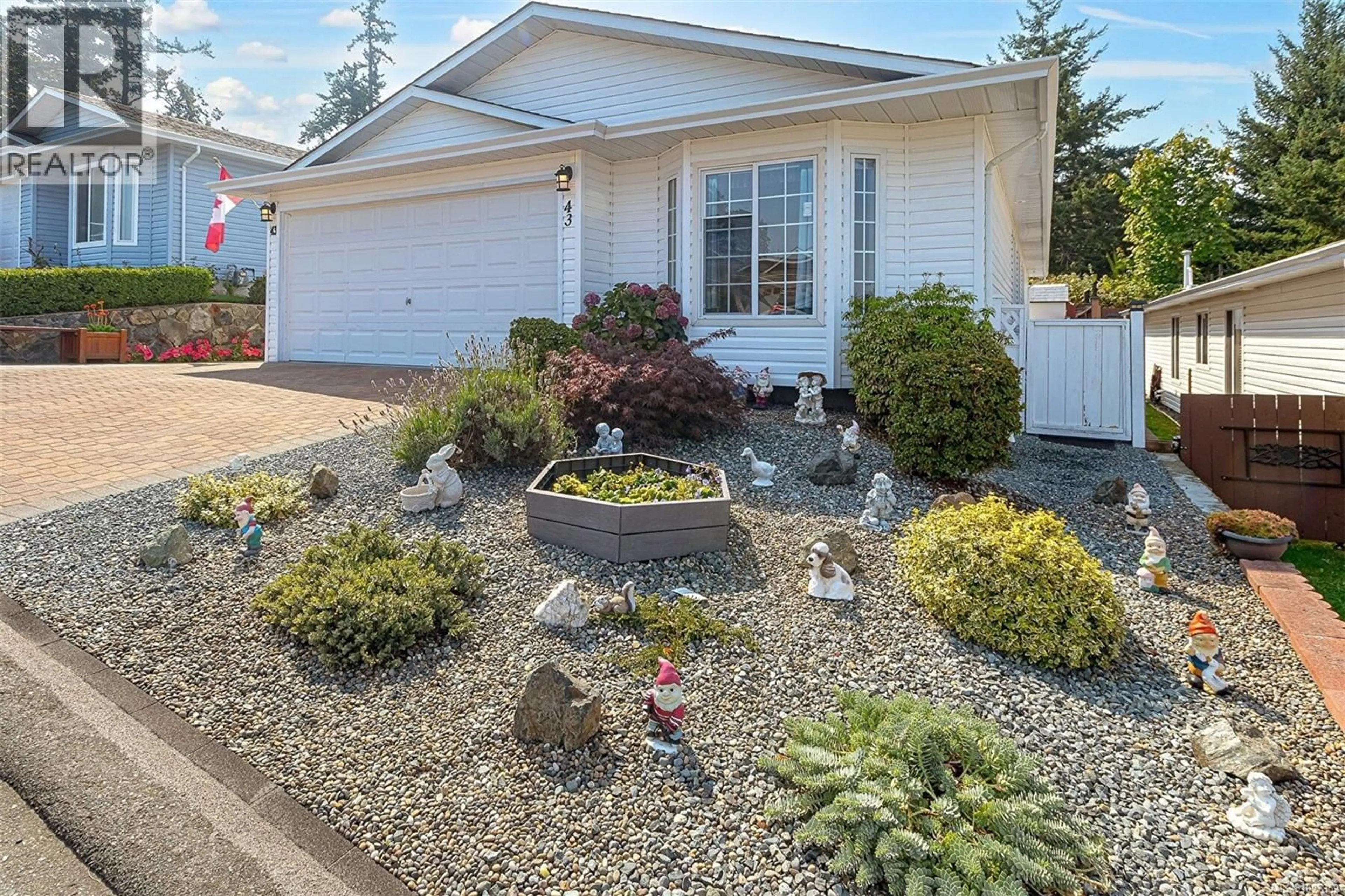 Home with vinyl exterior material, unknown for 43 EAGLE LANE, View Royal British Columbia V9A7M2