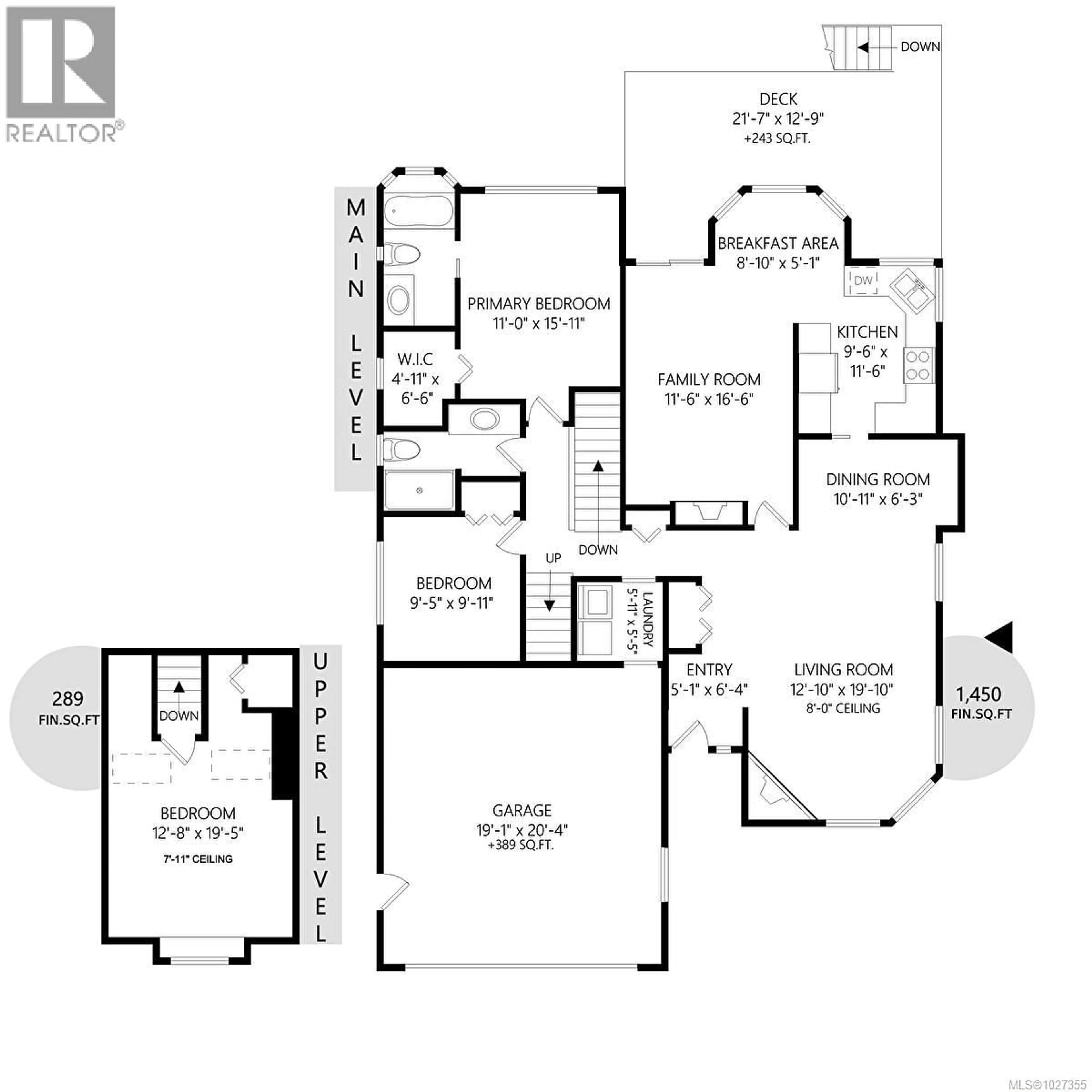 Floor plan for 5667 CARRINGTON ROAD, Nanaimo British Columbia V9T6C3